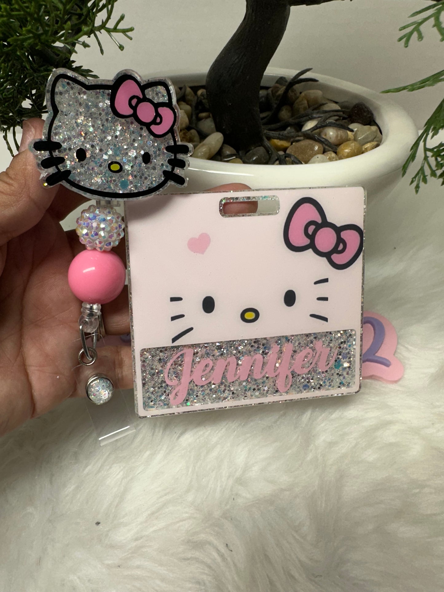 Kitty Badge Buddy Set