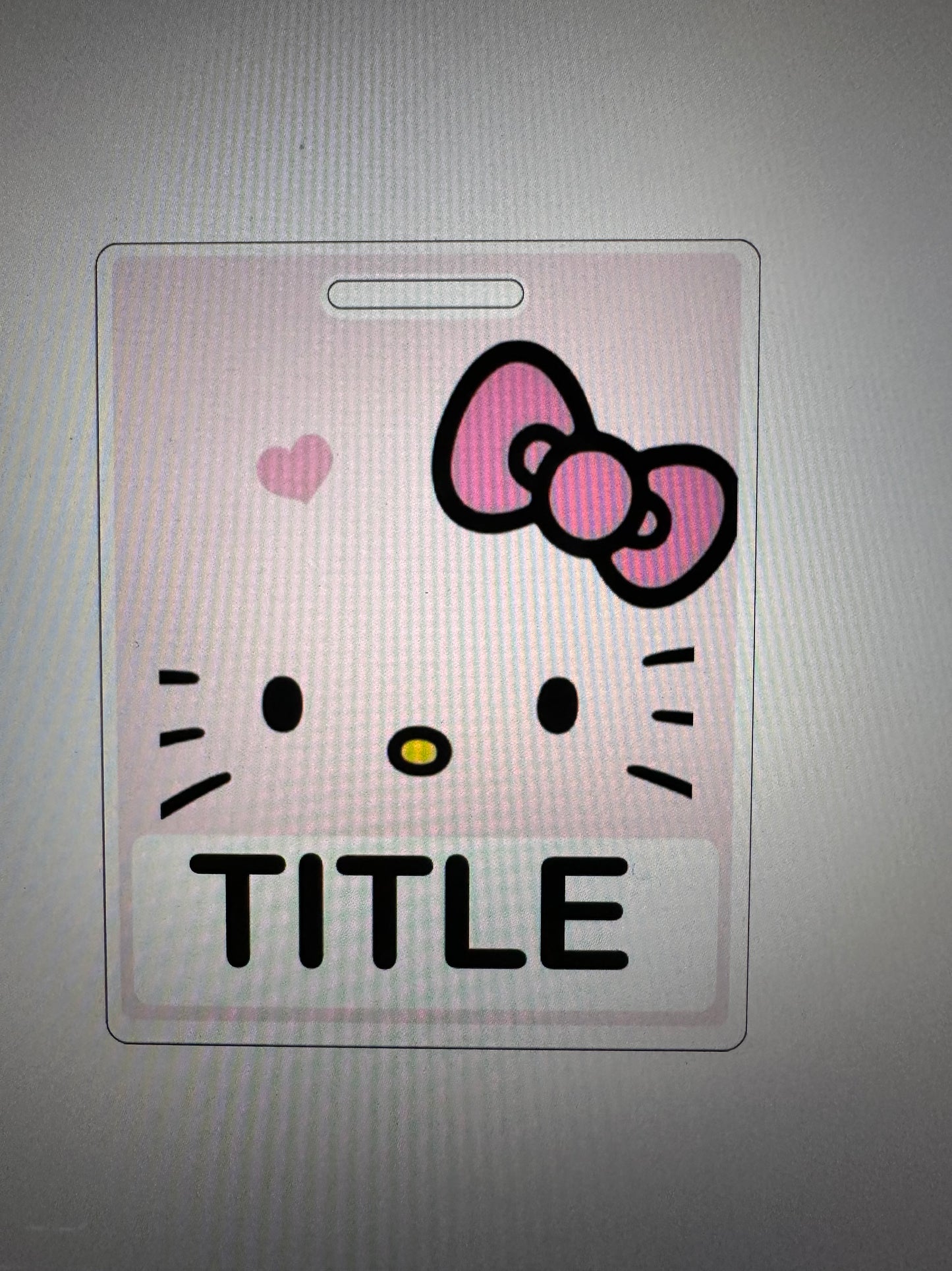 Kitty Badge Buddy Set