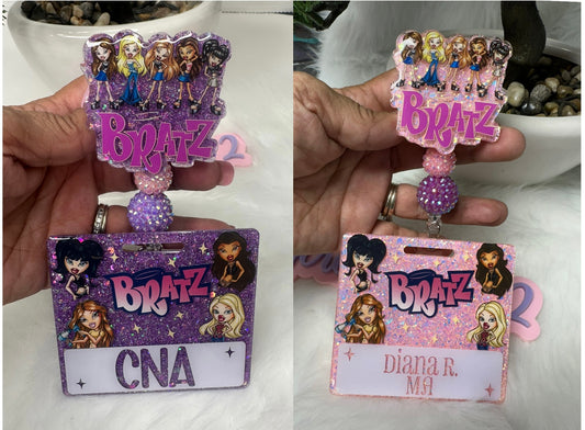 Bratz Dollz Badge Buddy Set