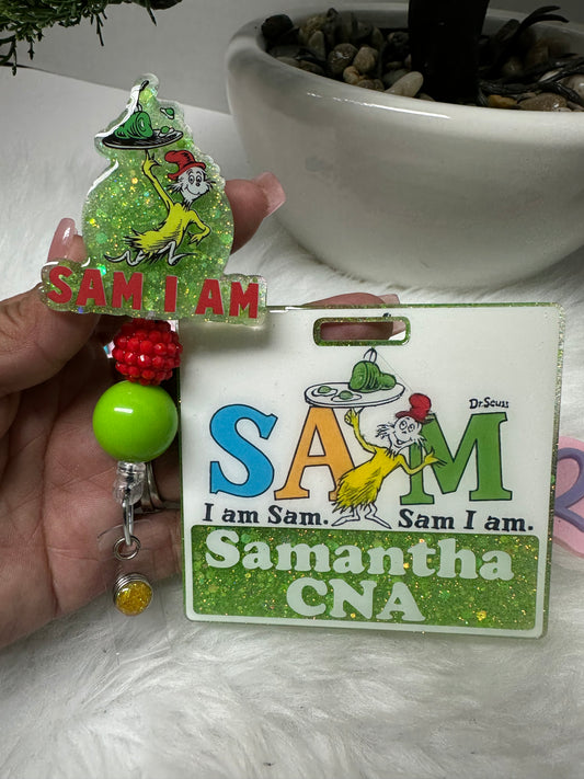SAM I AM Badge Buddy Set