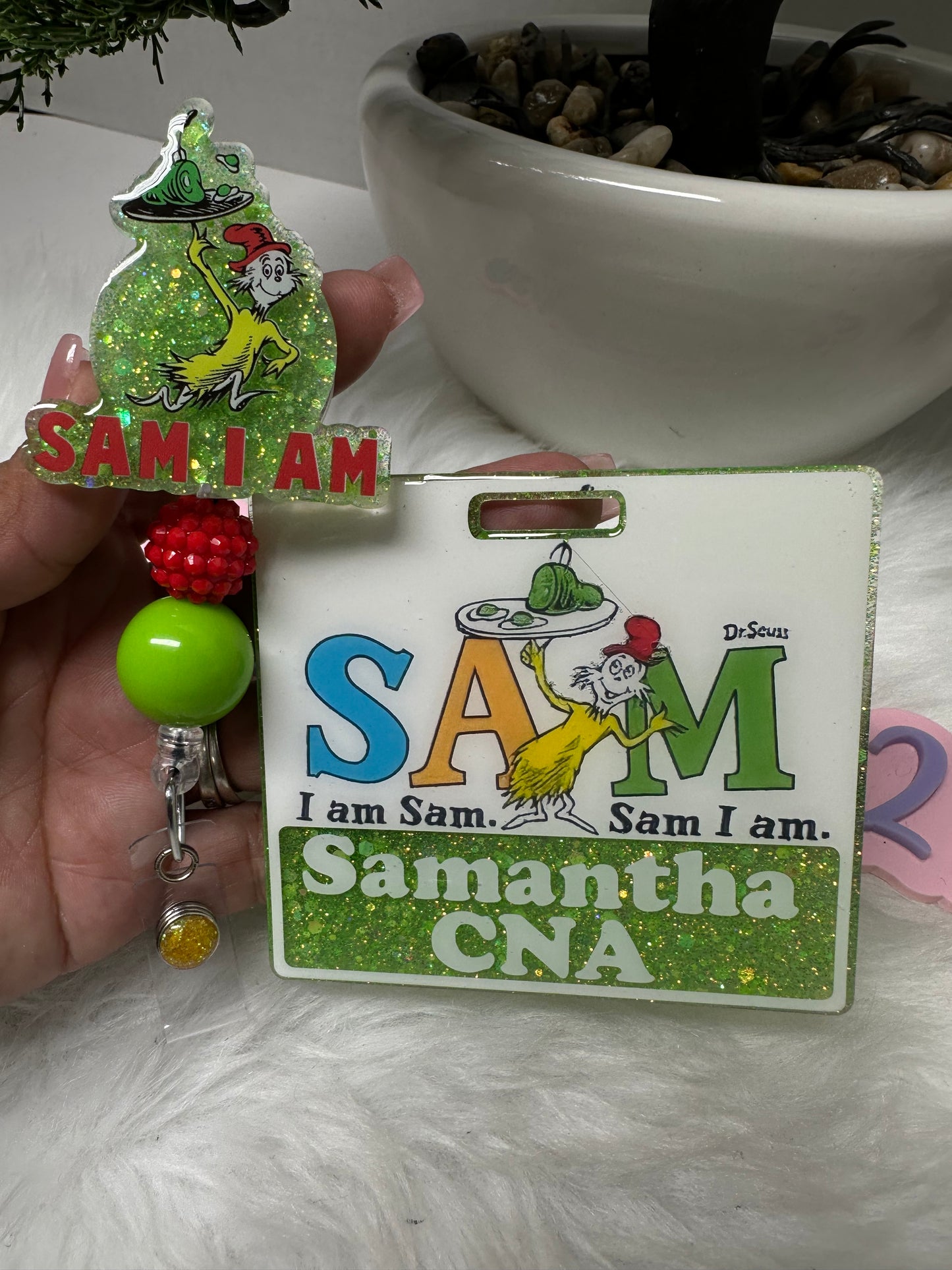 SAM I AM Badge Buddy Set