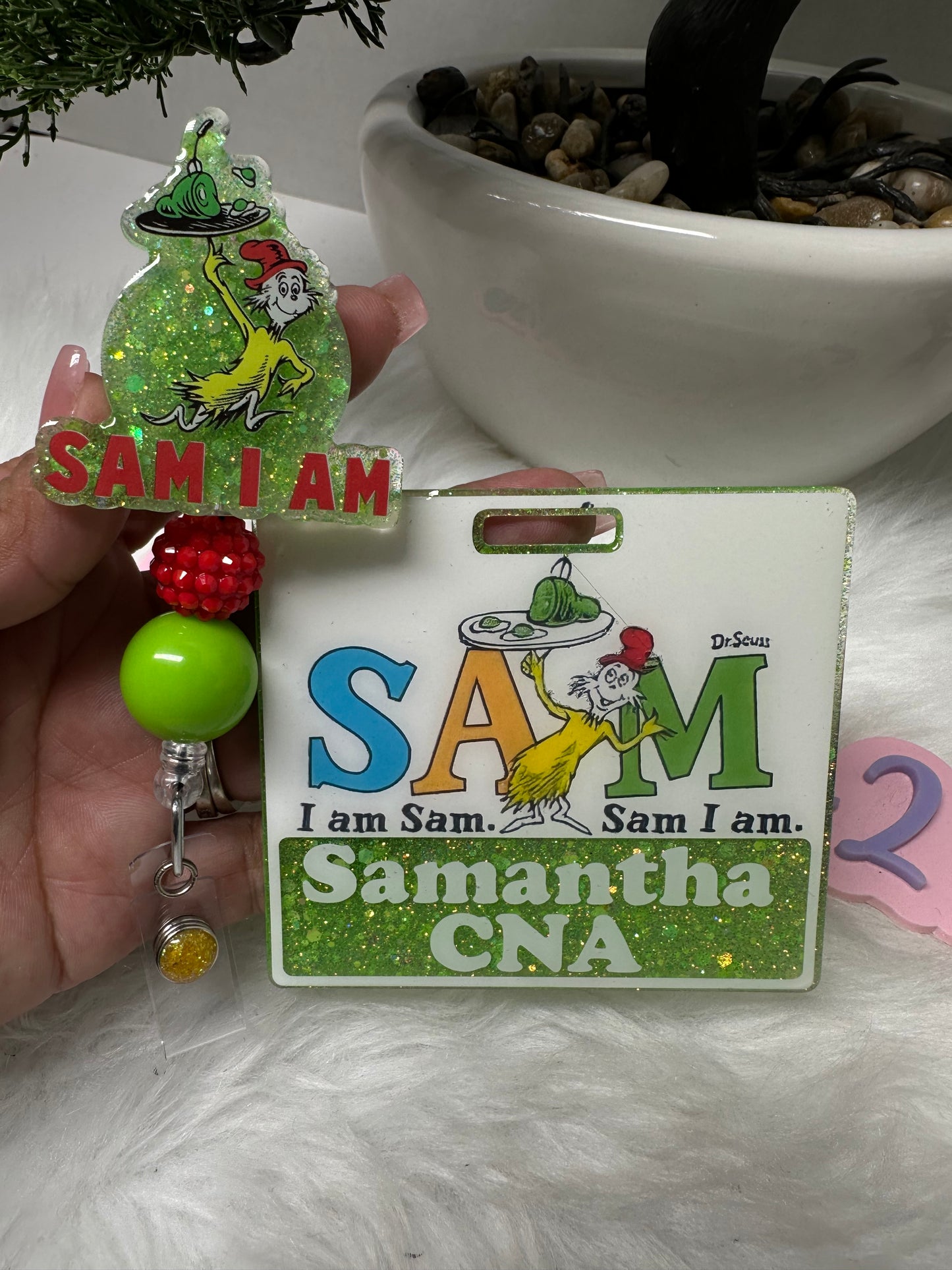 SAM I AM Badge Buddy Set