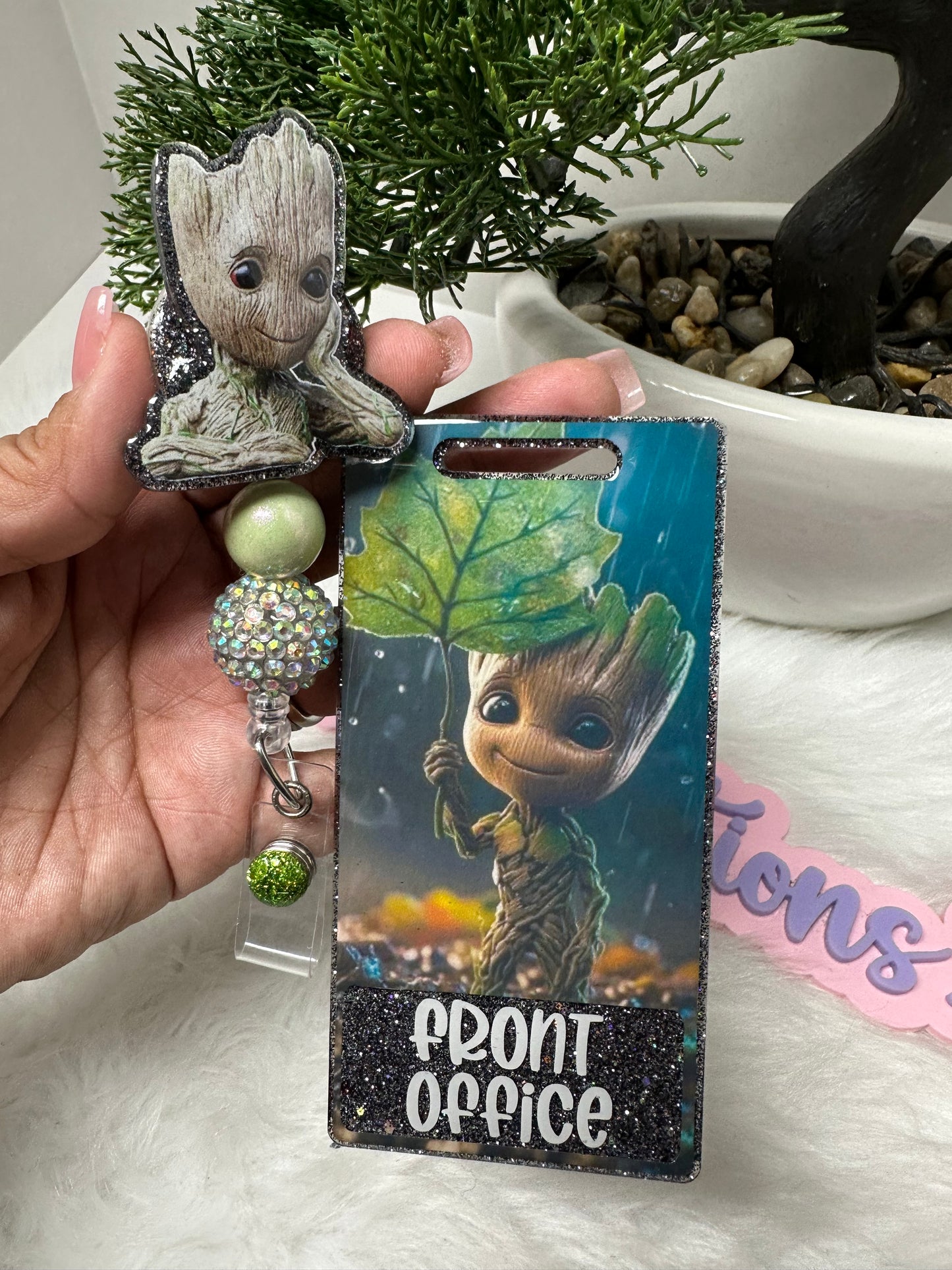 Baby Groot Badge Buddy Set