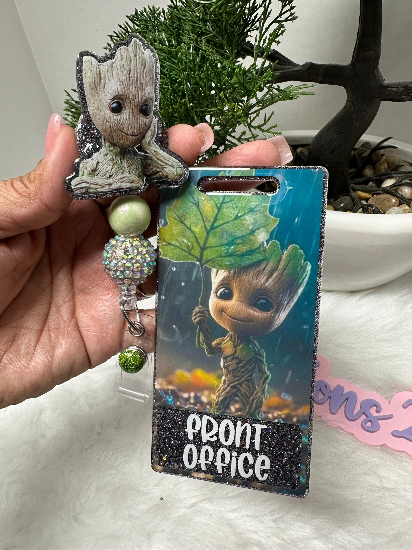 Baby Groot Badge Buddy Set