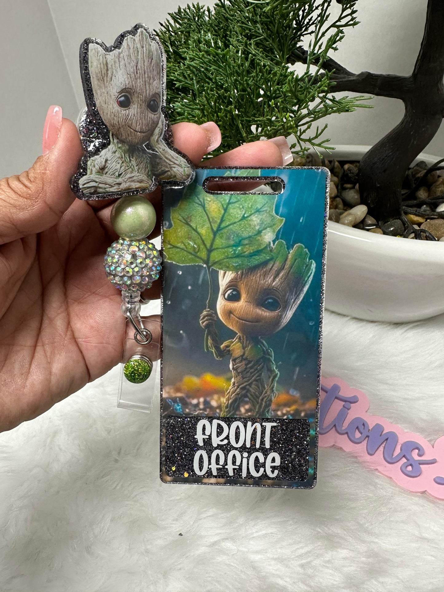 Baby Groot Badge Buddy Set