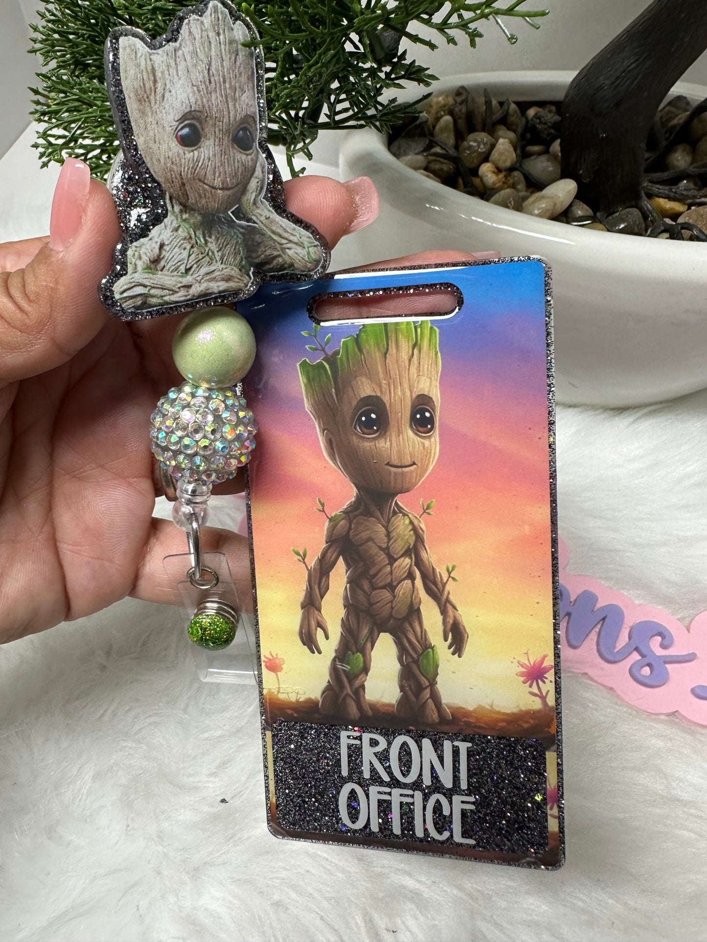 Baby Groot Badge Buddy Set