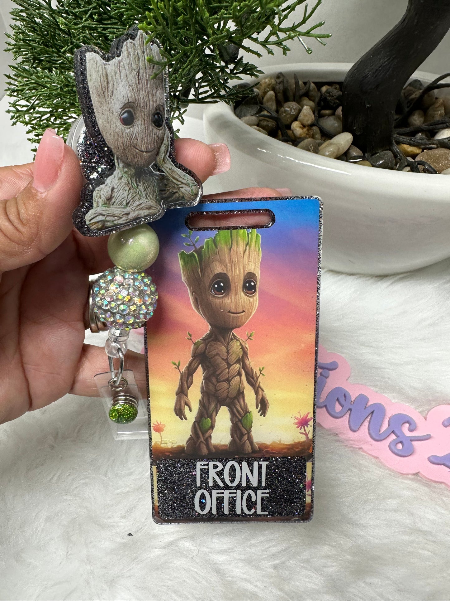 Baby Groot Badge Buddy Set