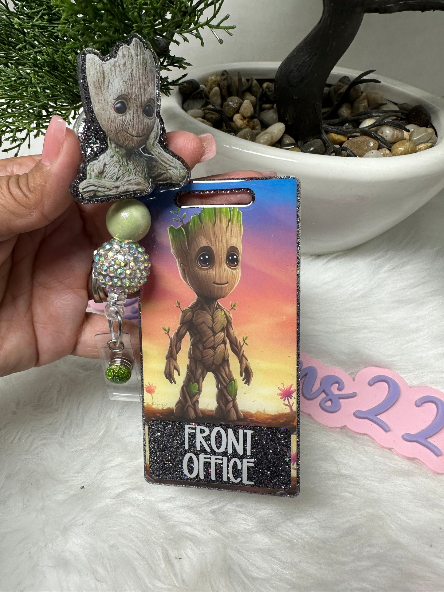 Baby Groot Badge Buddy Set