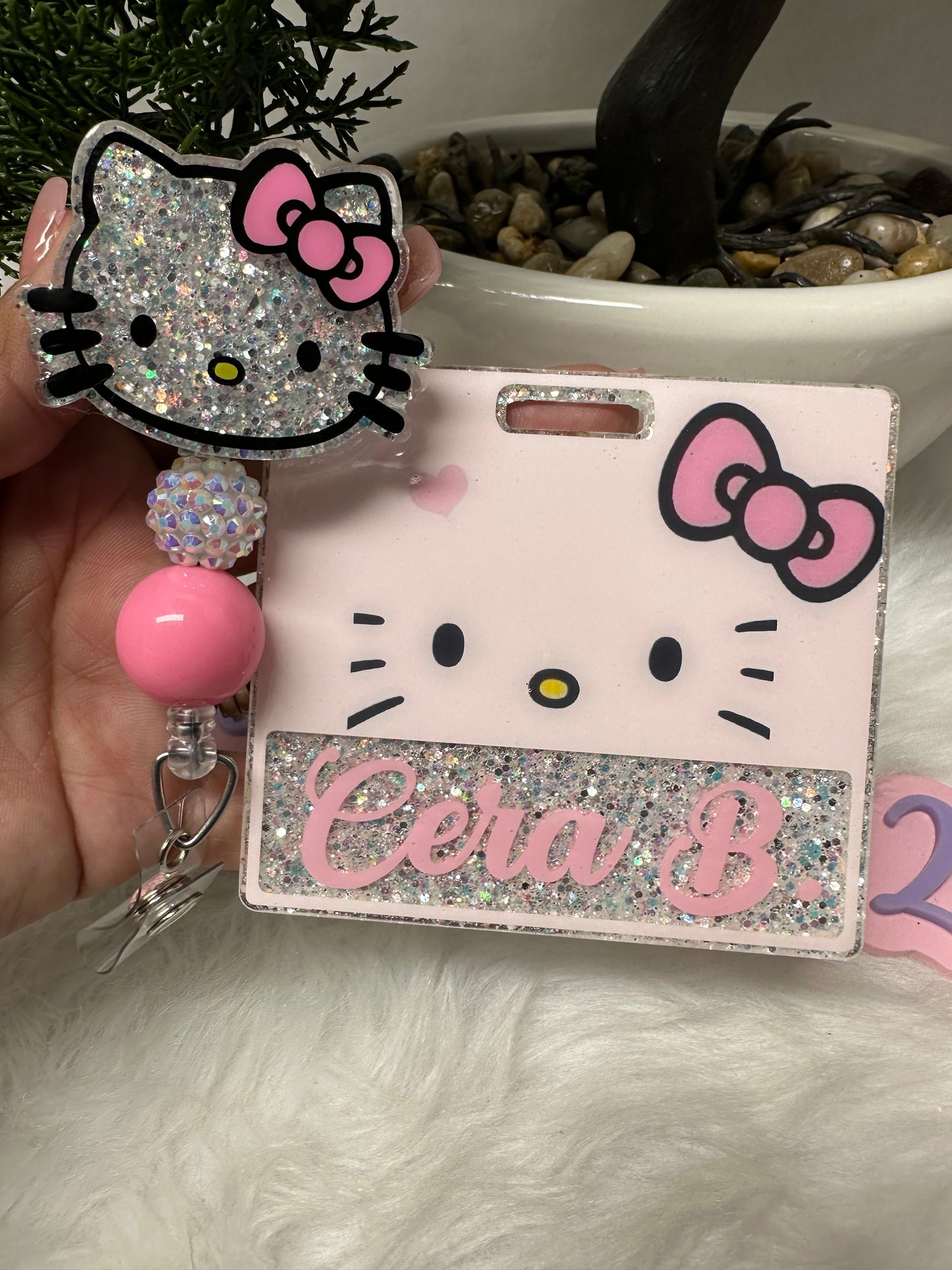 Kitty Badge Buddy Set