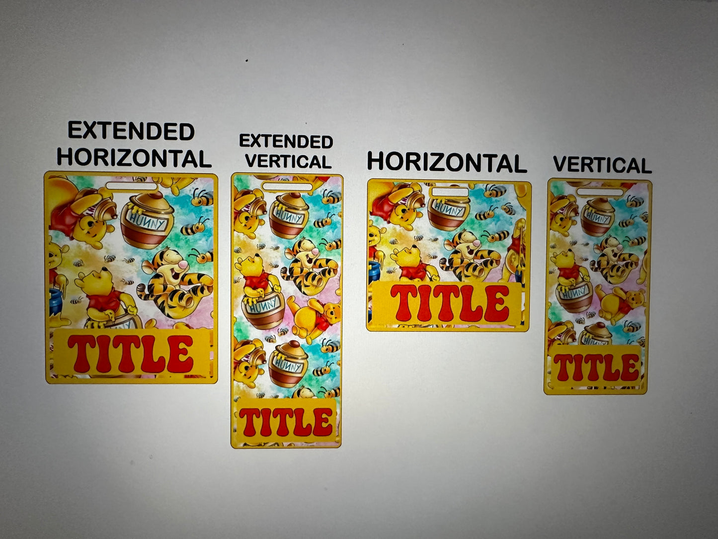 Bear and Tiger Badge Buddy Set