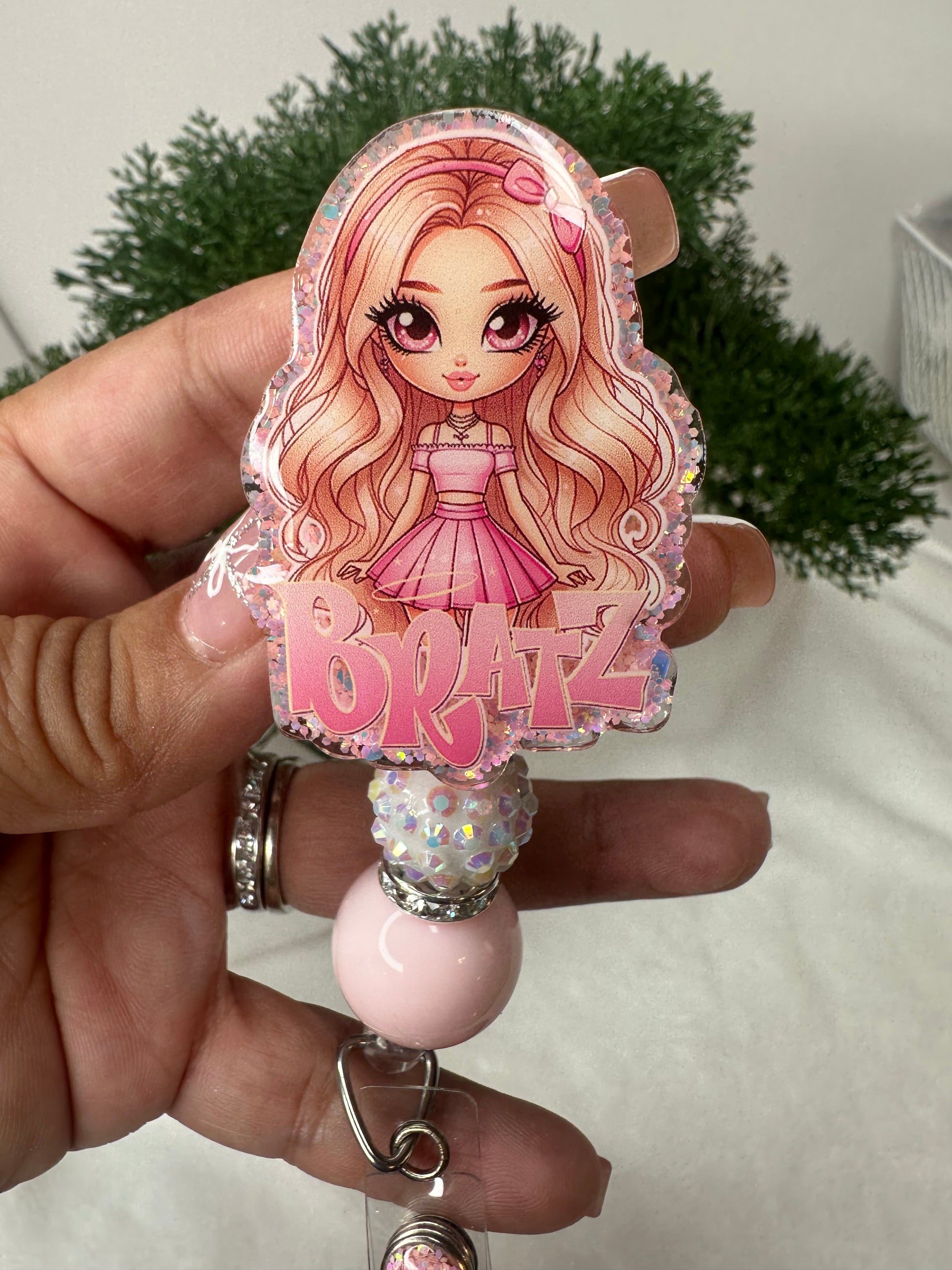 Karol G Bratz Doll Badge Reel at EJCreations22