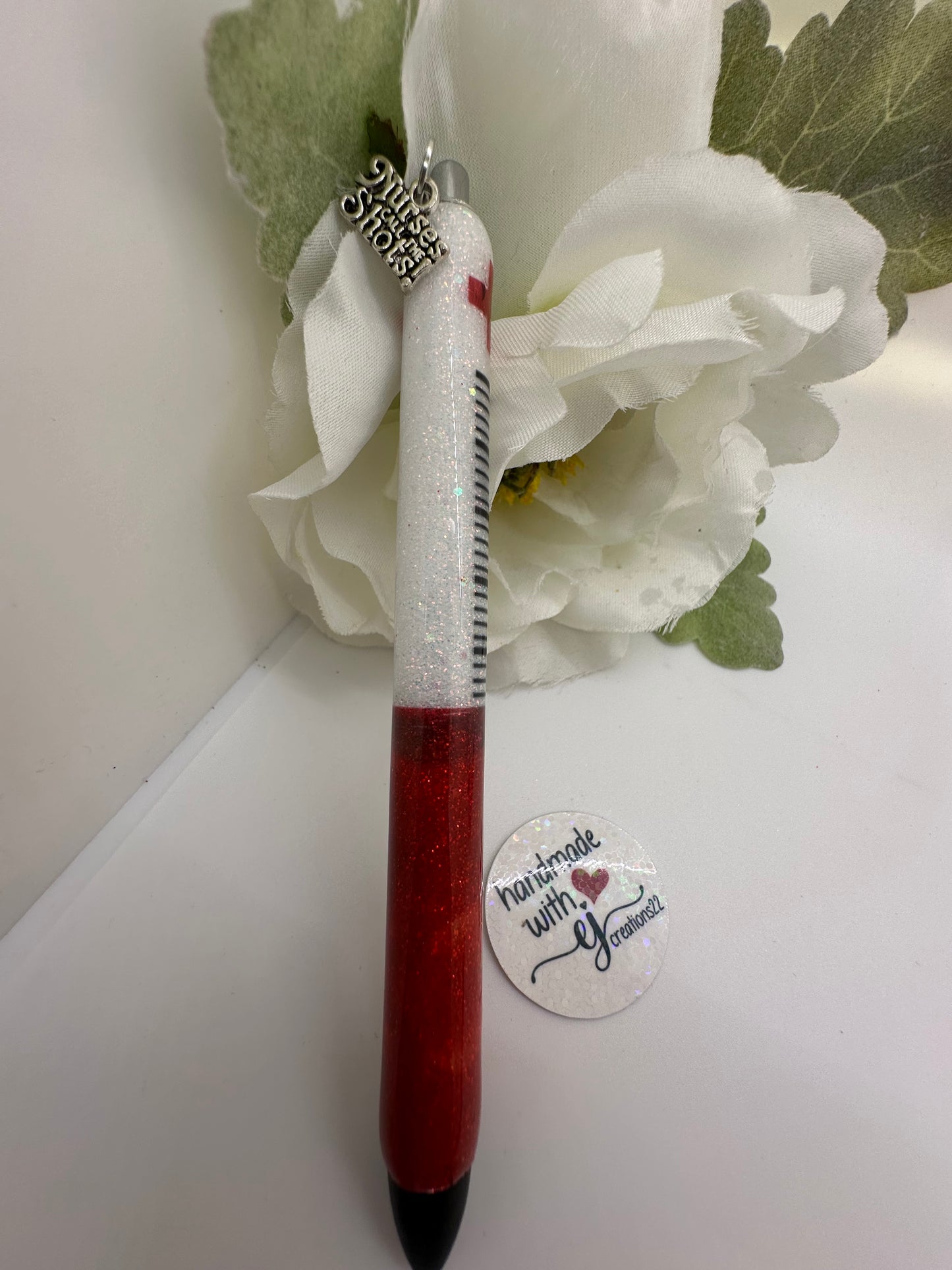 Phlebotomy Epoxy Glitter Pen