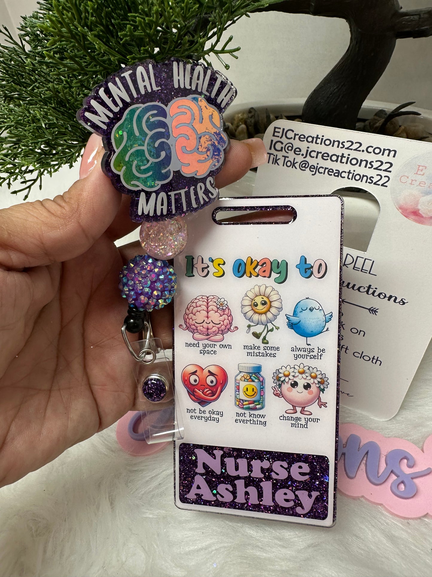 Mental Health Matters Badge Buddy Set