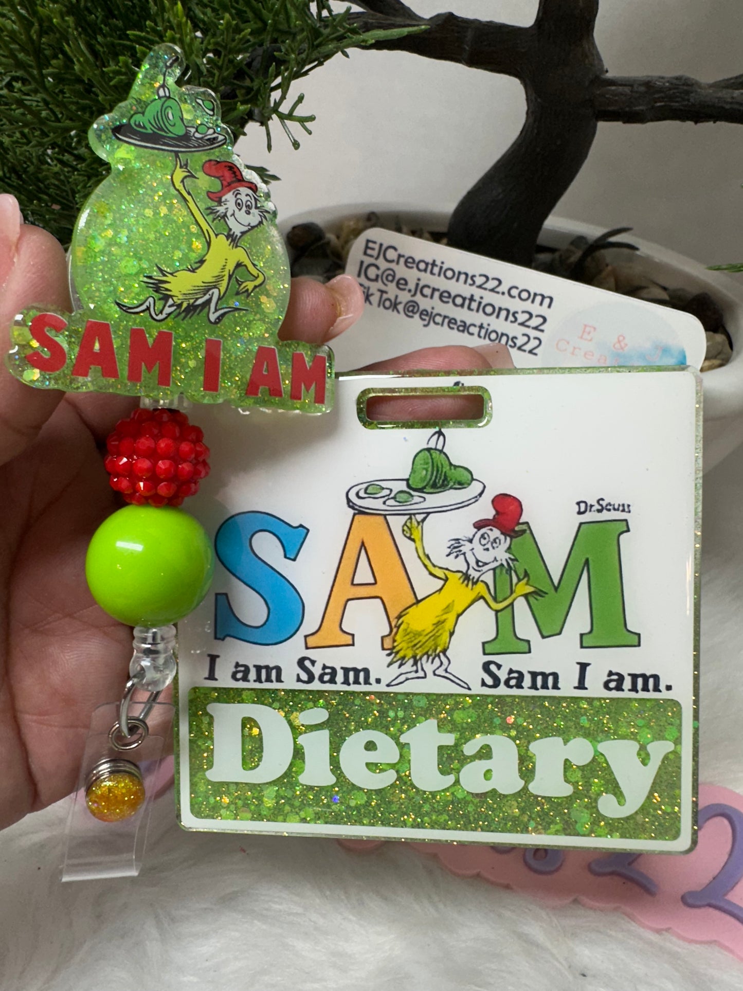 SAM I AM Badge Buddy Set