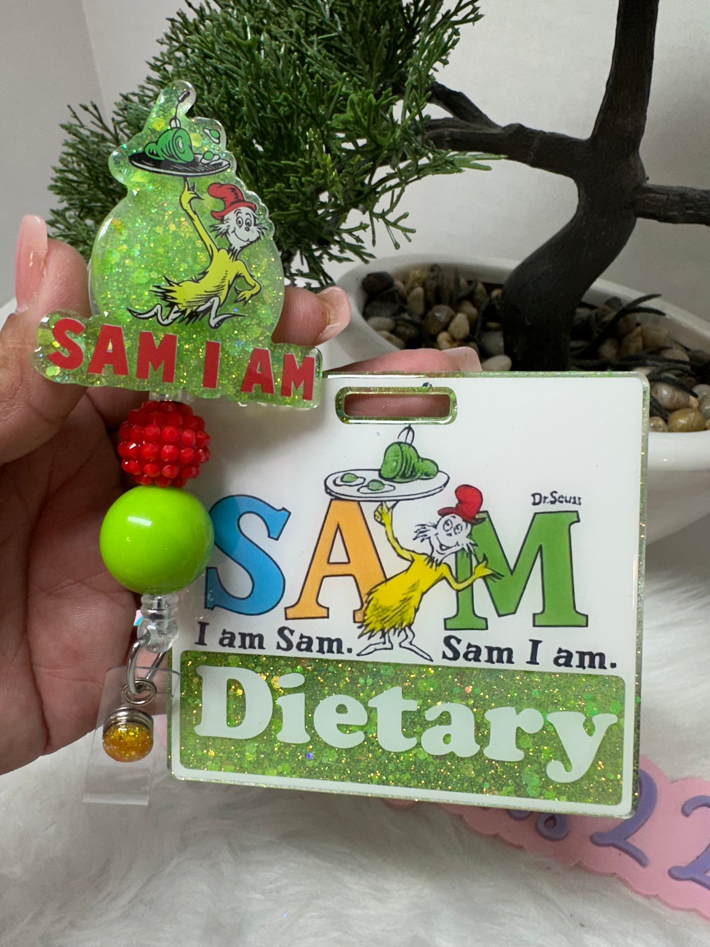 SAM I AM Badge Buddy Set