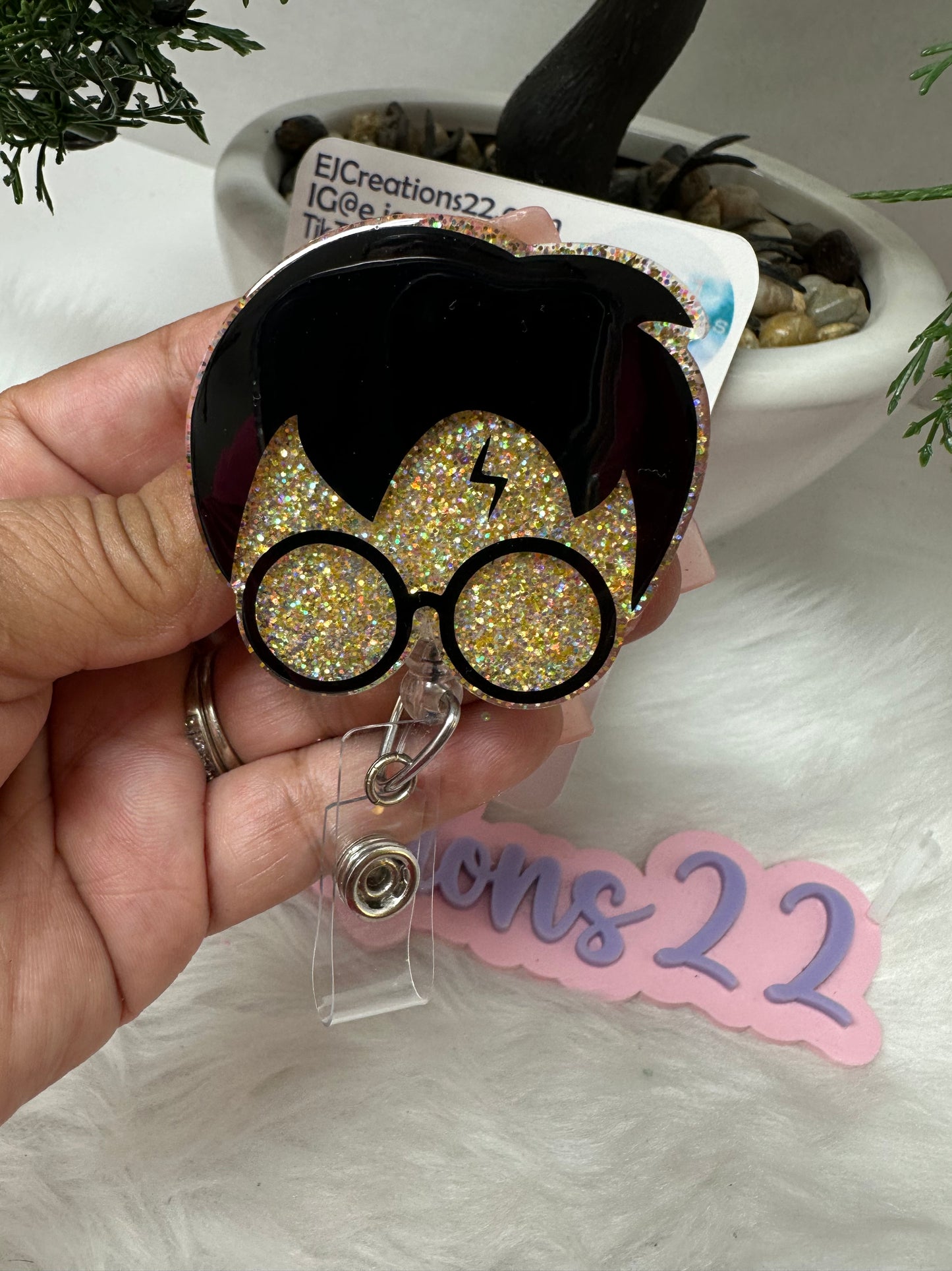 Wizard Boy Badge Reel