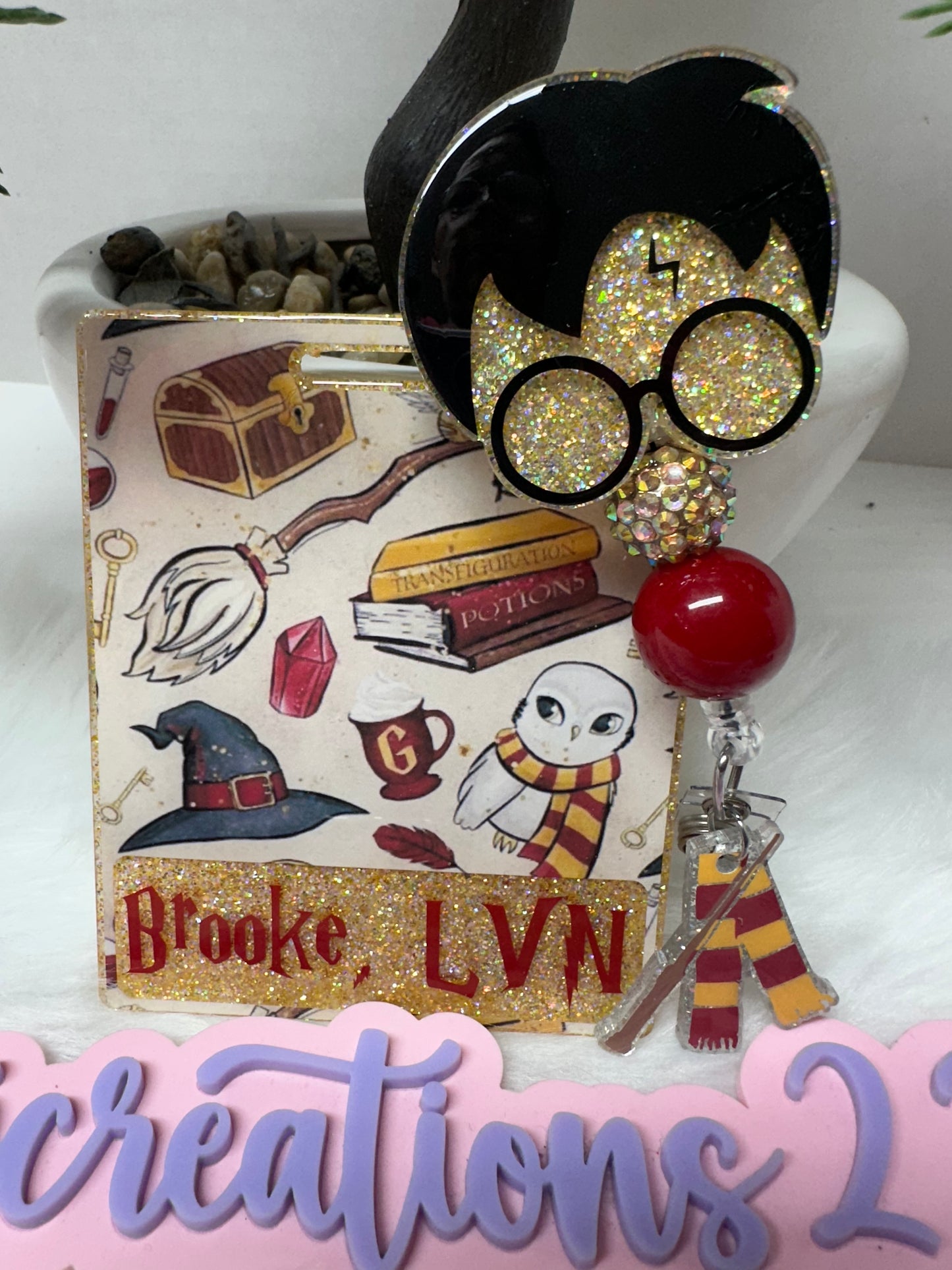 Wizard Boy Badge Buddy Set