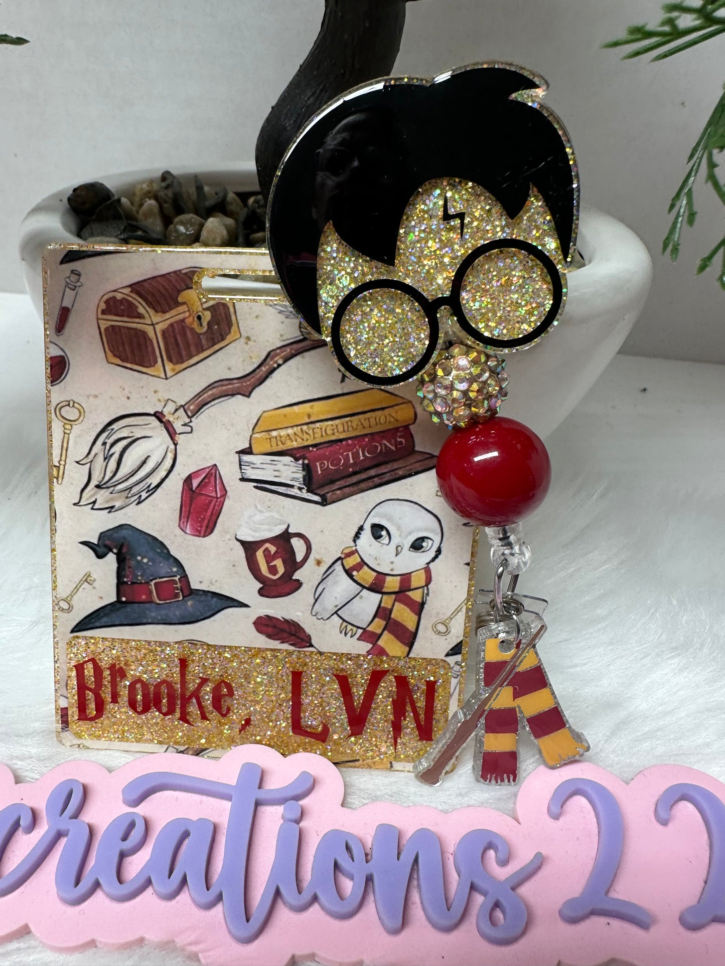 Wizard Boy Badge Buddy Set