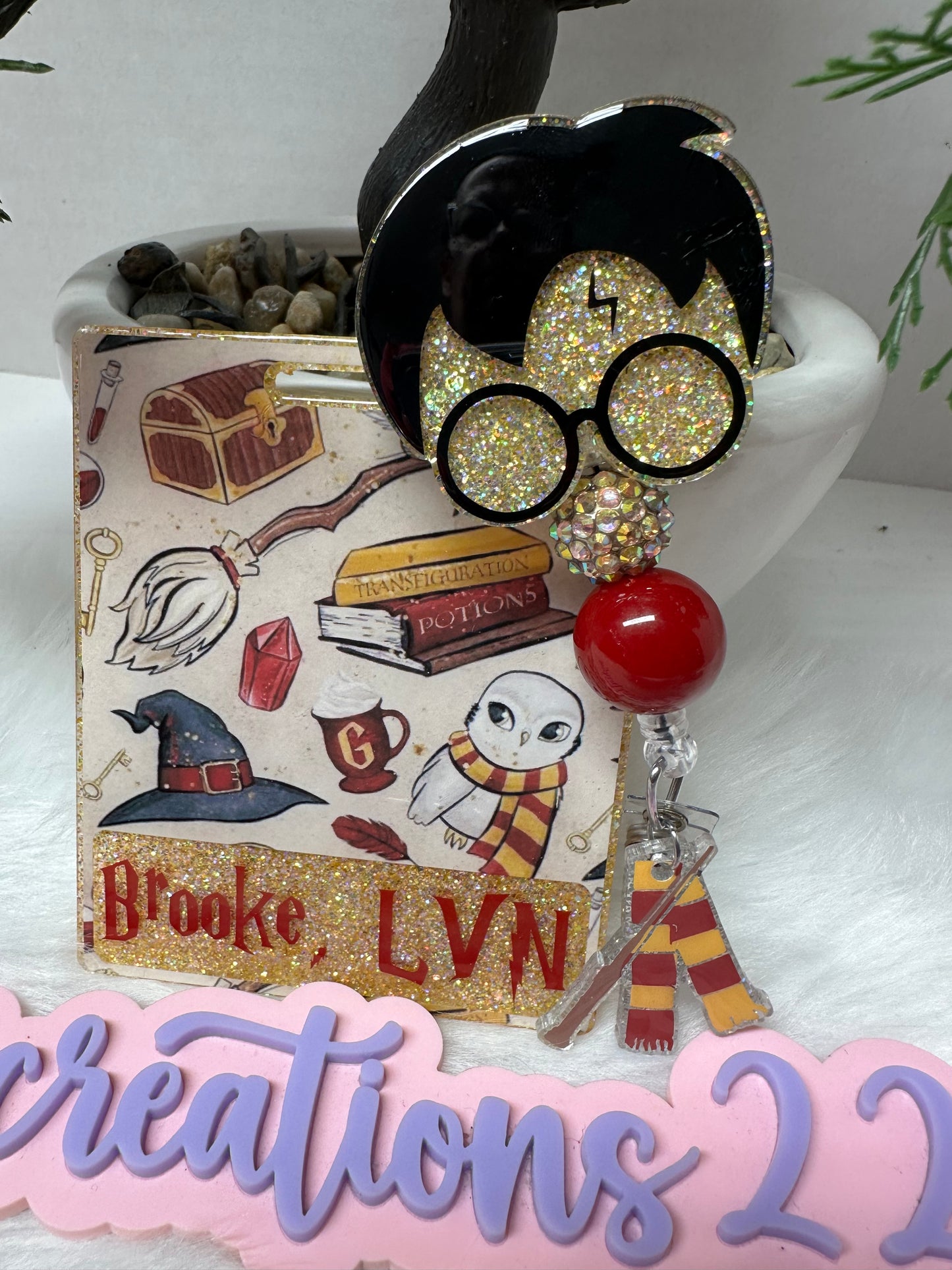 Wizard Boy Badge Buddy Set