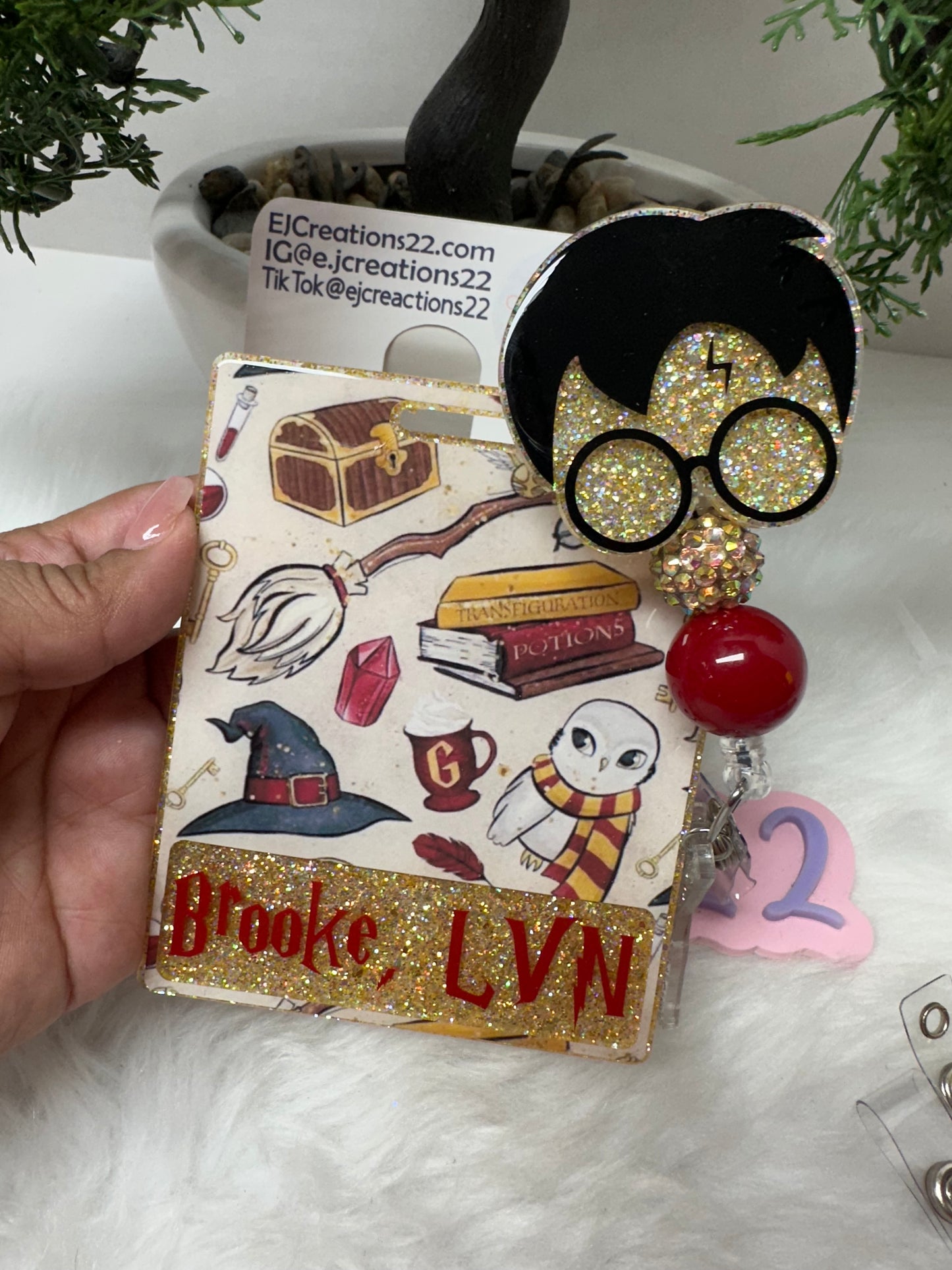 Wizard Boy Badge Buddy Set