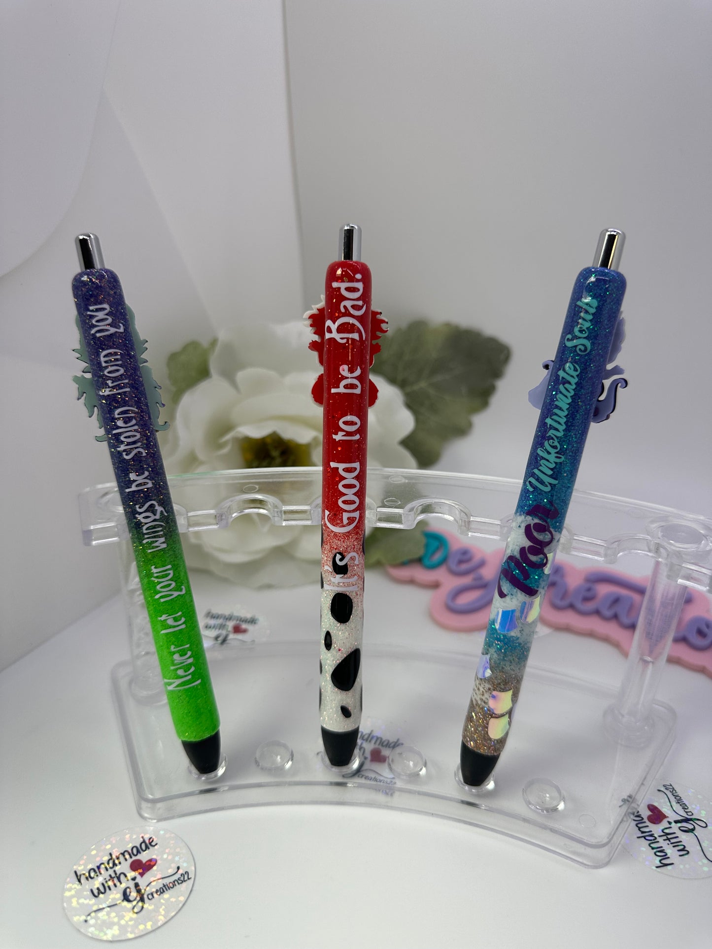 Villains Epoxy Glitter Pen