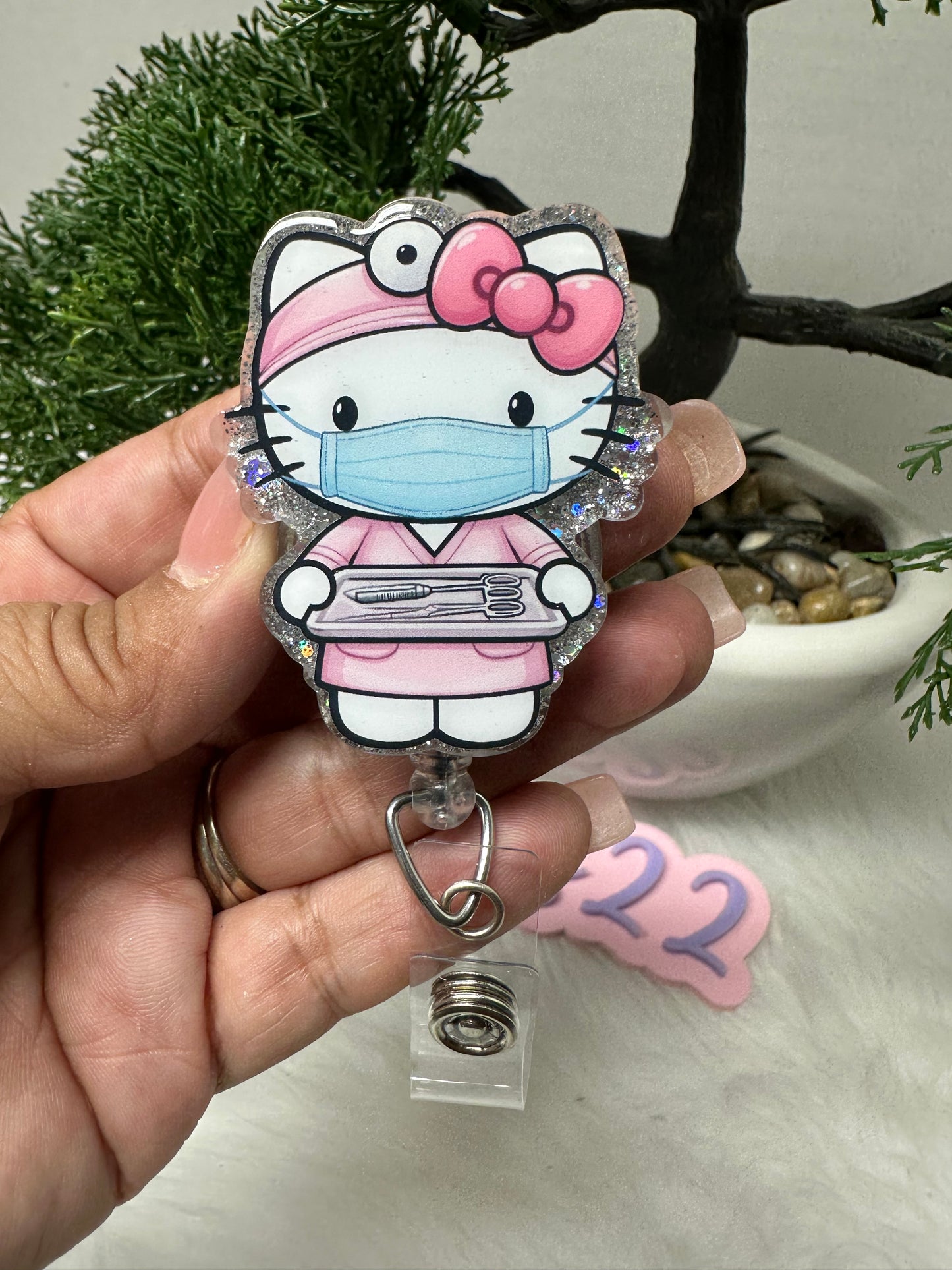 Kitty Radiologist Badge Reel