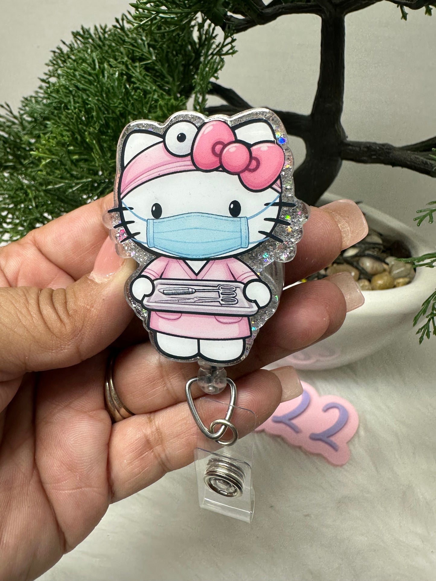 Kitty Radiologist Badge Reel