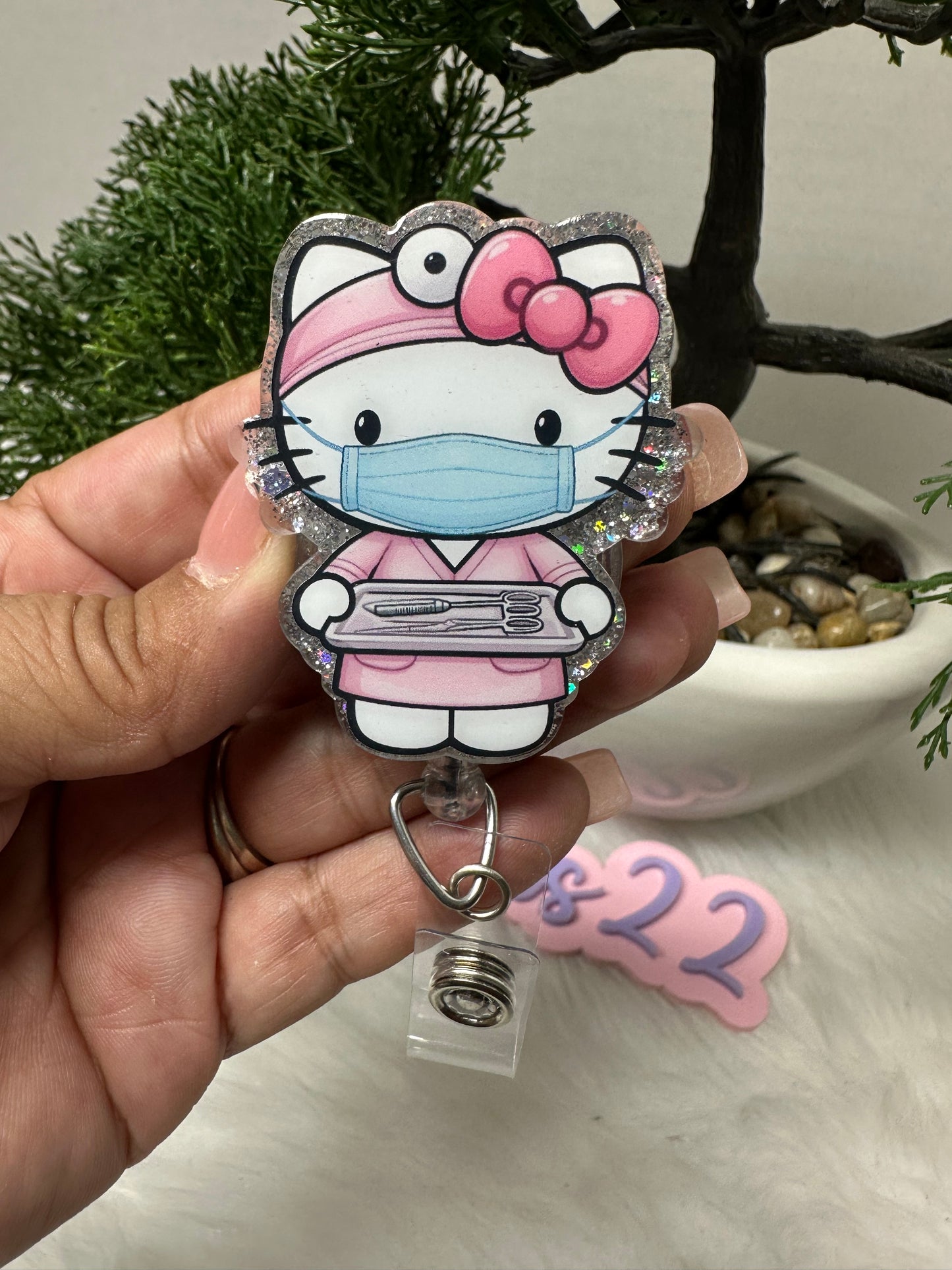 Kitty Radiologist Badge Reel