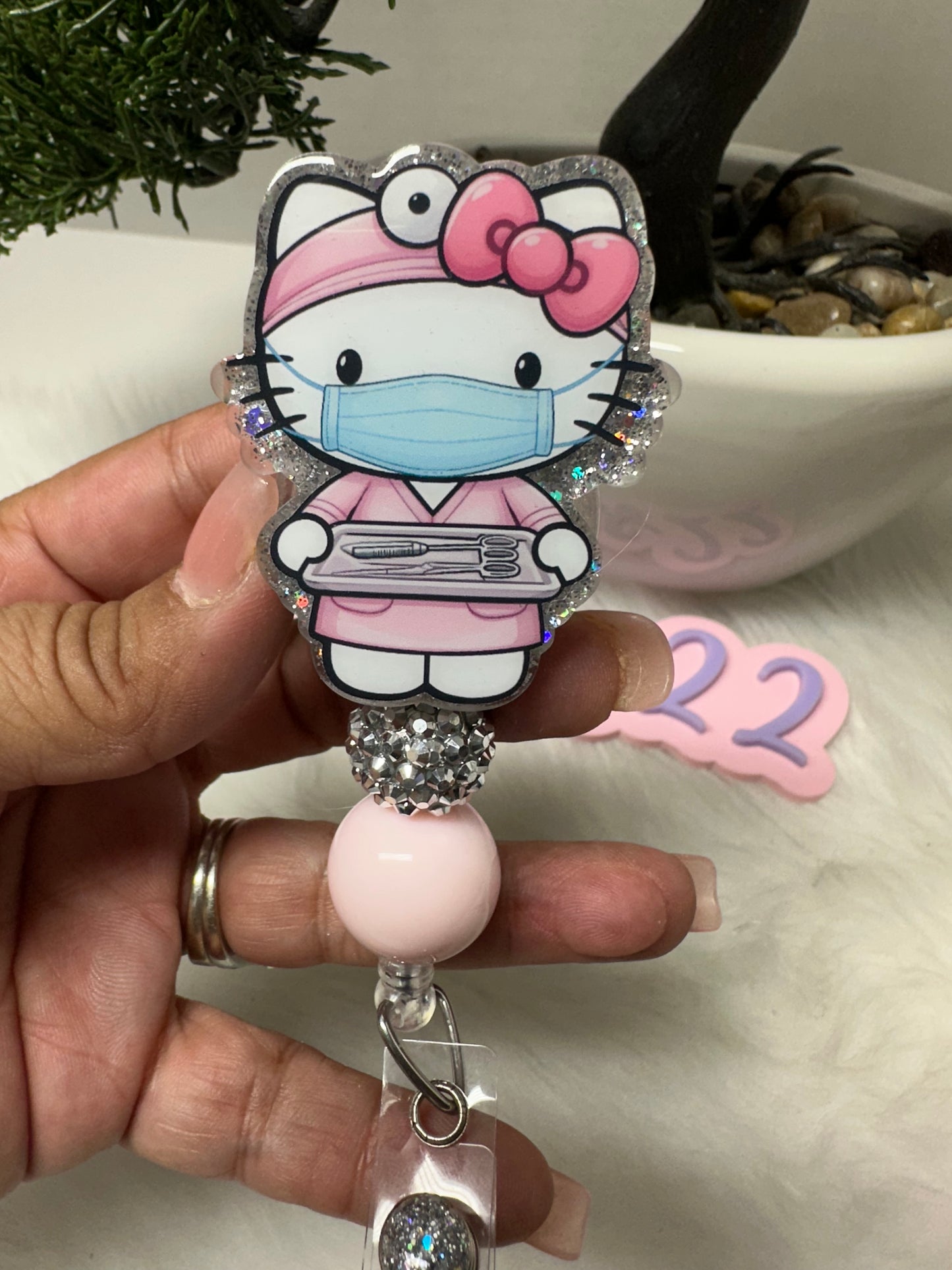 Kitty Radiologist Badge Reel