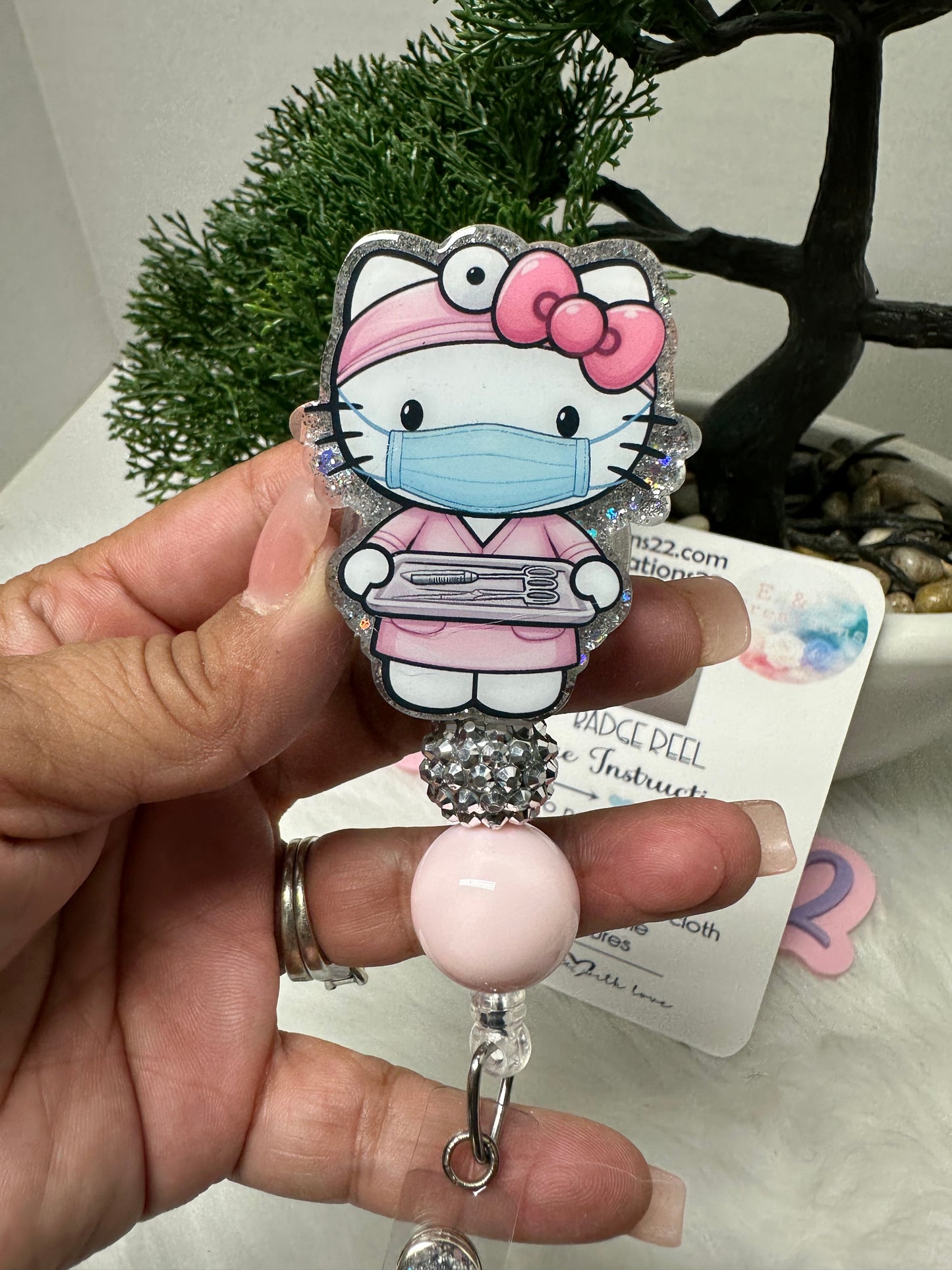 Kitty Radiologist Badge Reel