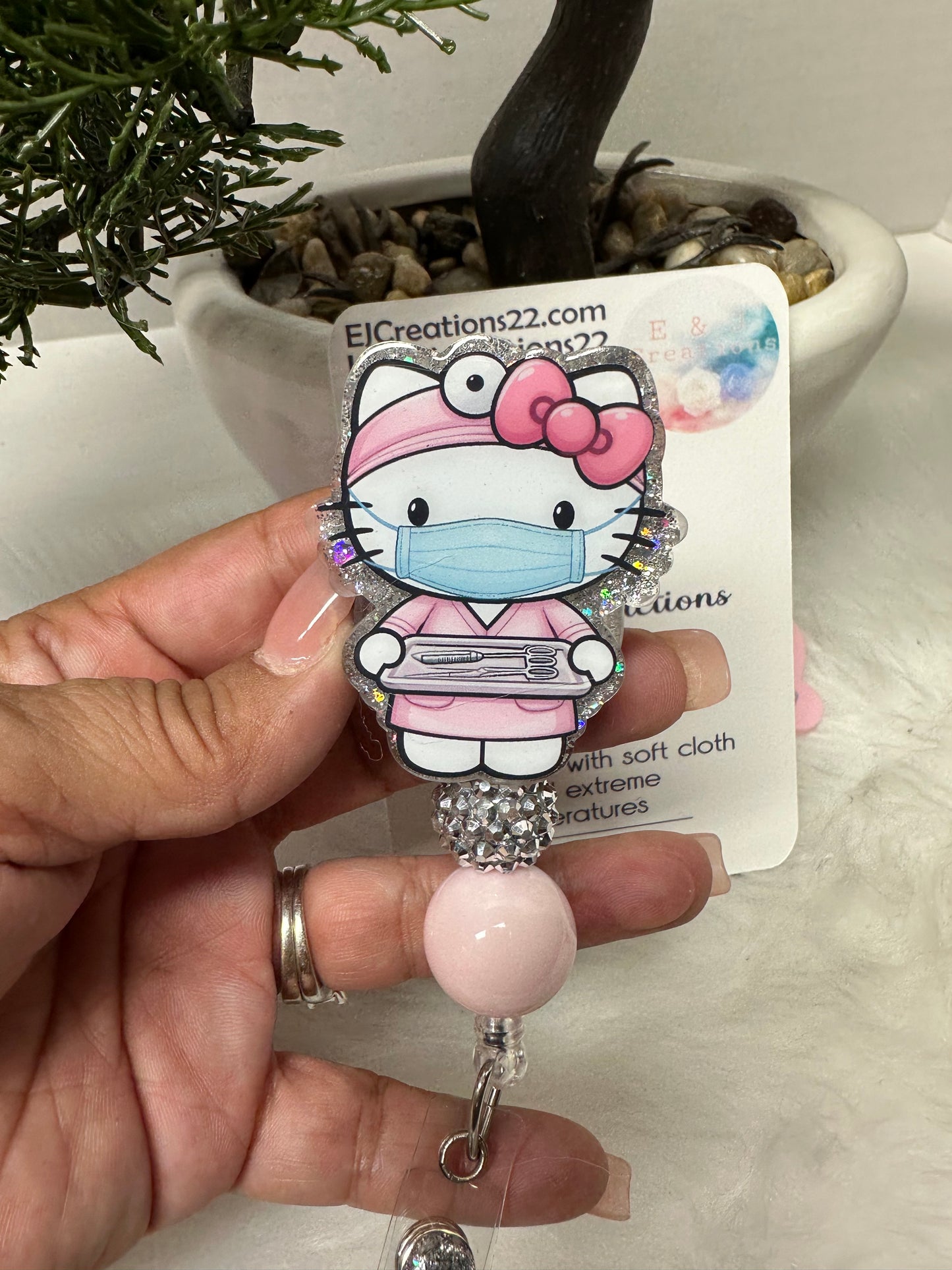 Kitty Radiologist Badge Reel