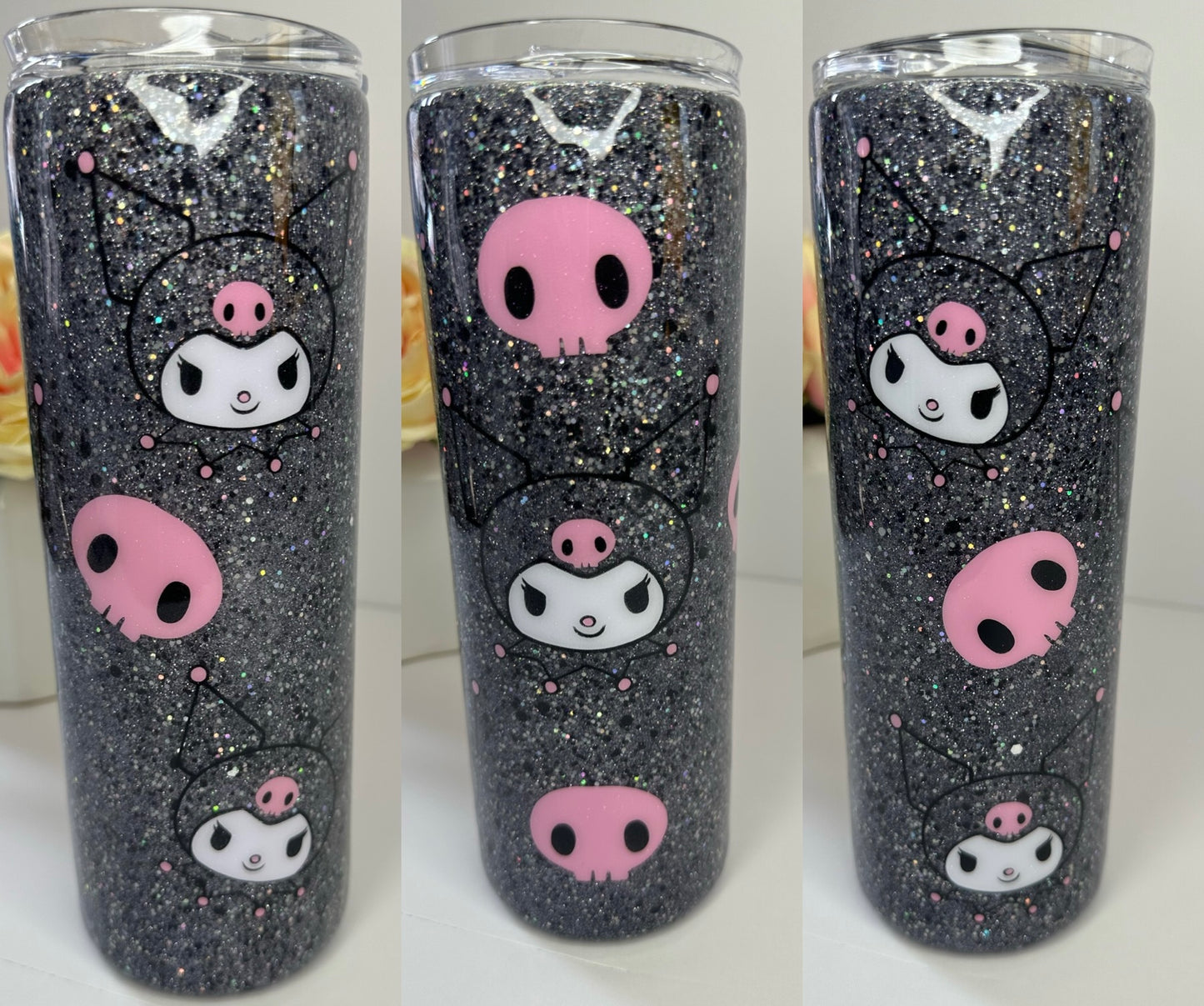 Kuro Epoxy Glitter Tumbler