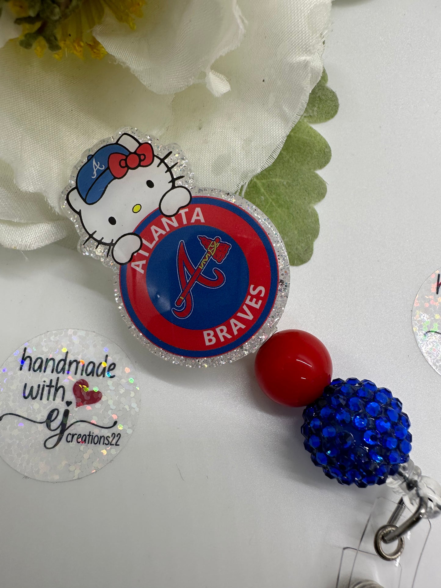 Kitty Baseball Badge Reel