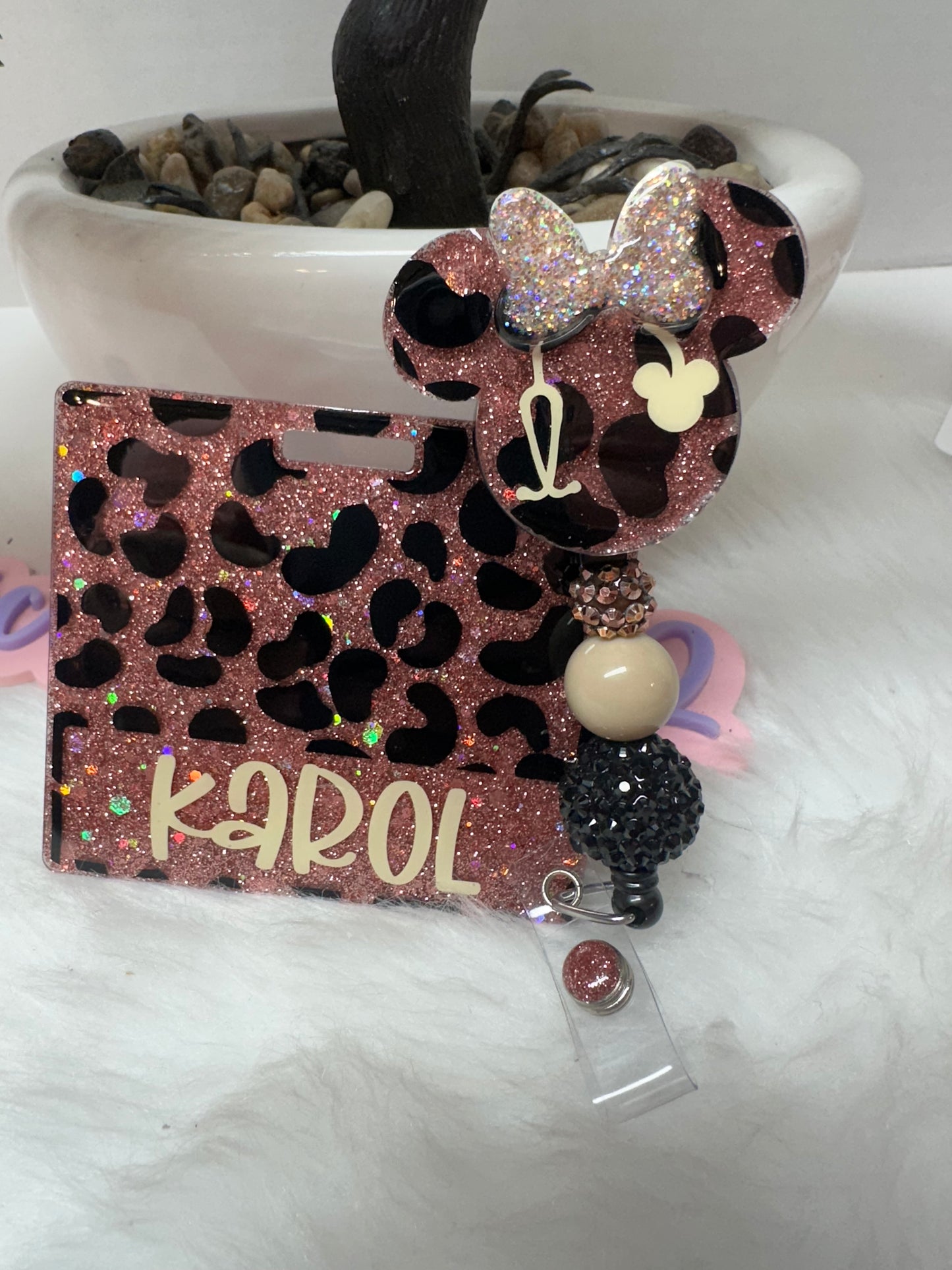 Leopard Badge Buddy Set
