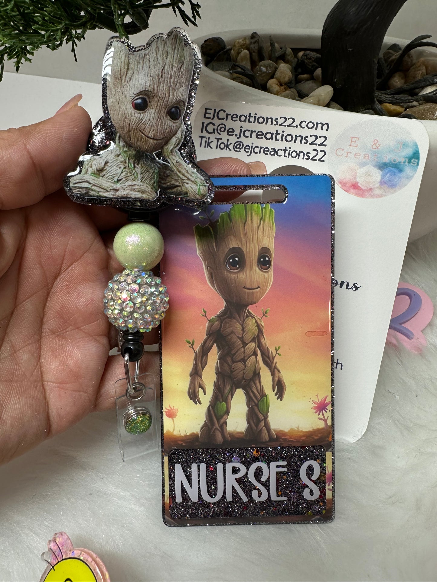 Baby Groot Badge Buddy Set