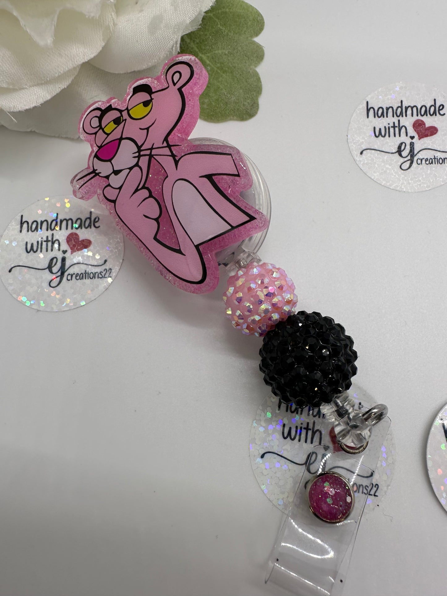 Pink Panther Badge Reel