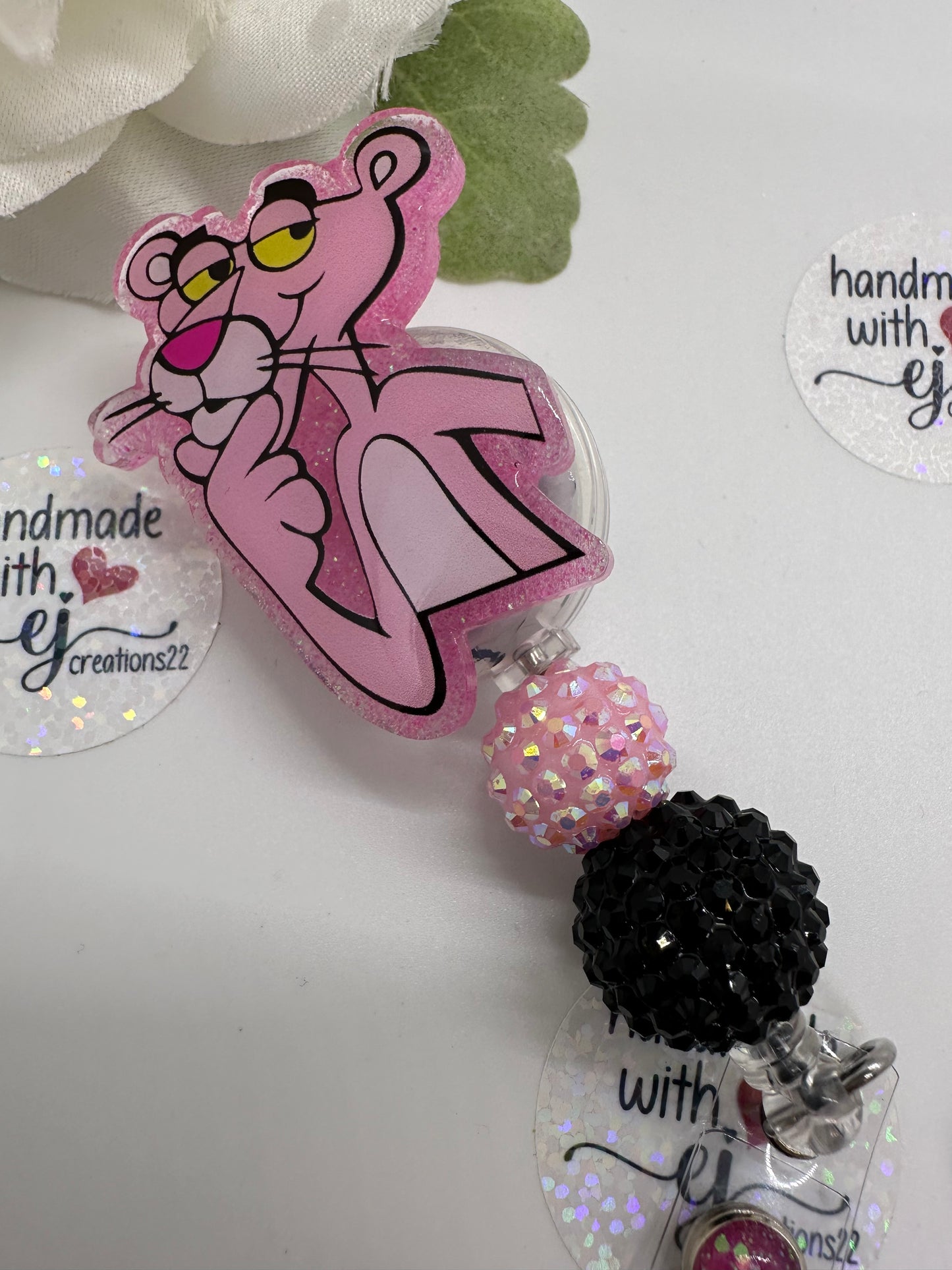 Pink Panther Badge Reel