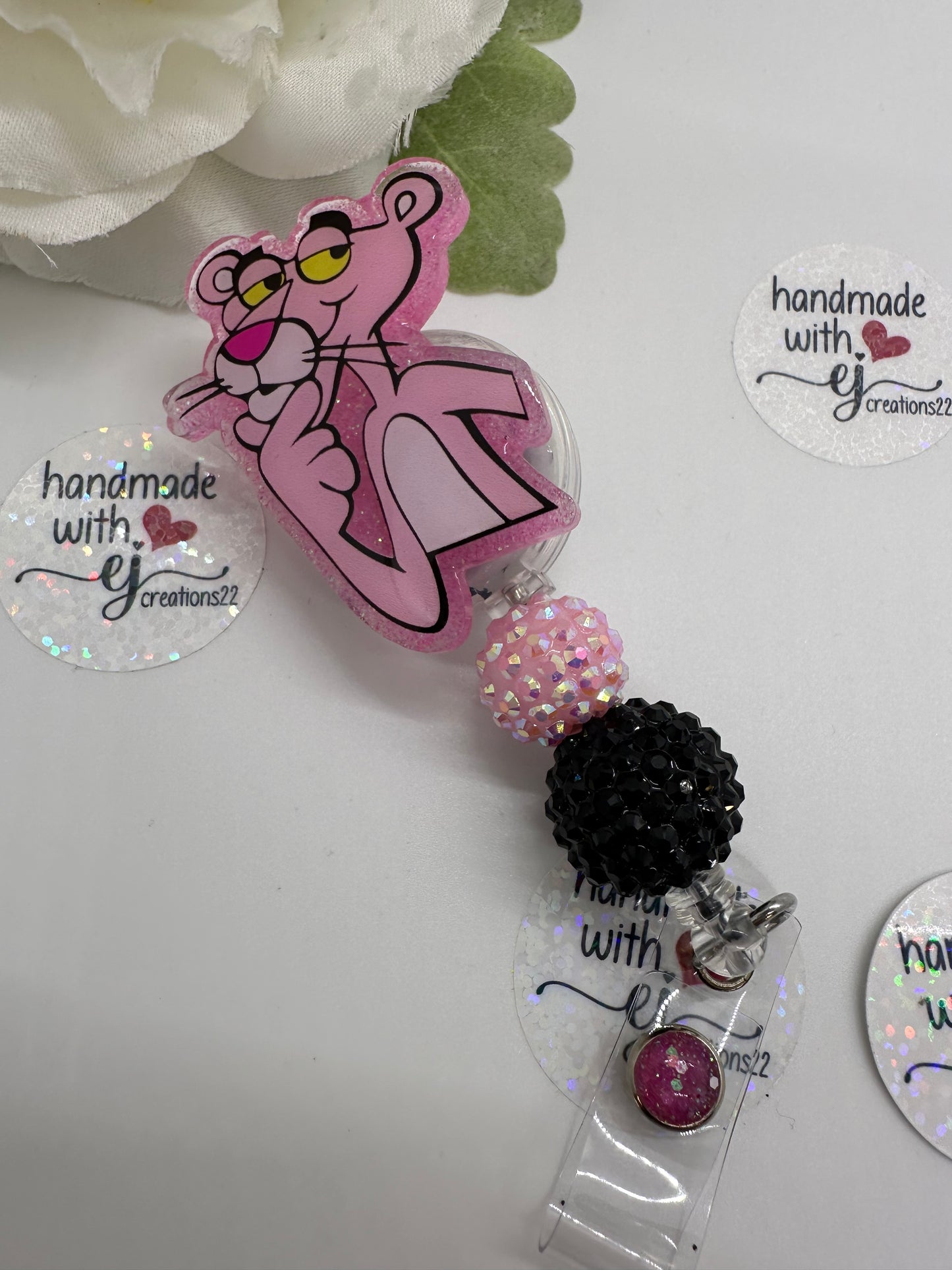 Pink Panther Badge Reel