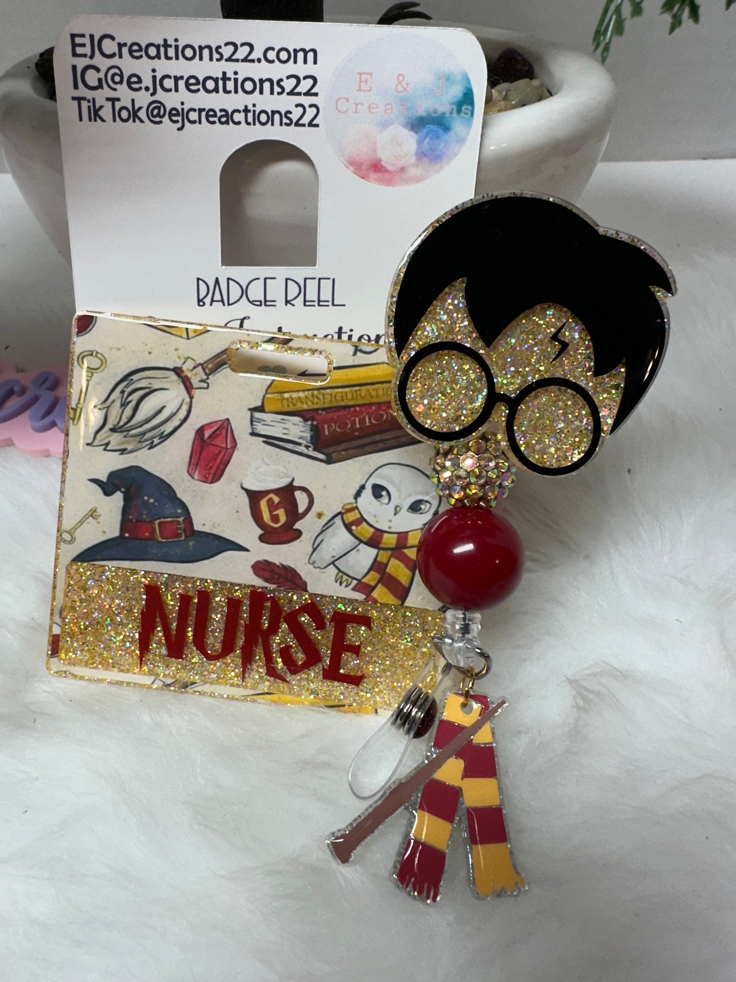 Wizard Boy Badge Buddy Set