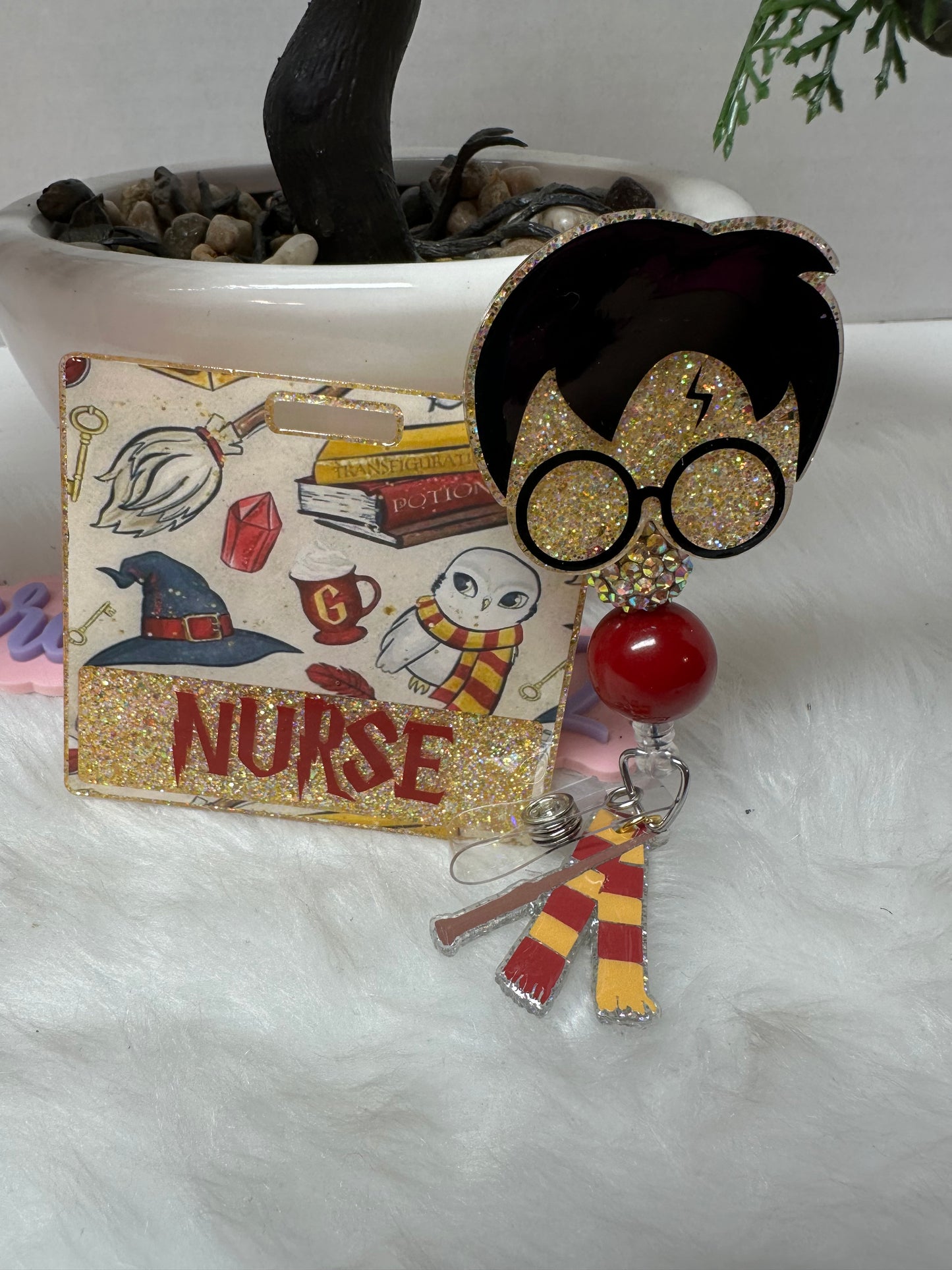 Wizard Boy Badge Buddy Set
