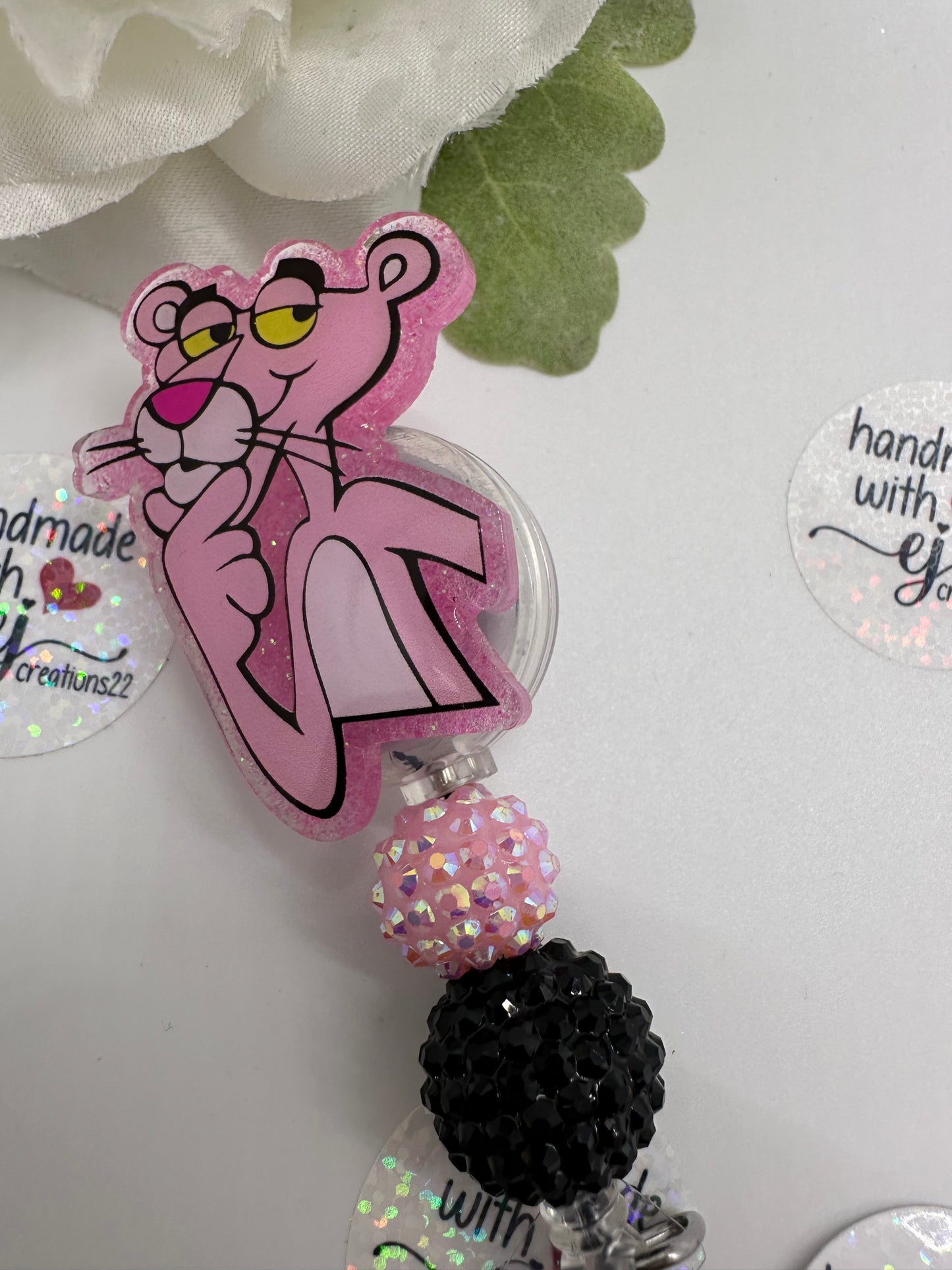 Pink Panther Badge Reel