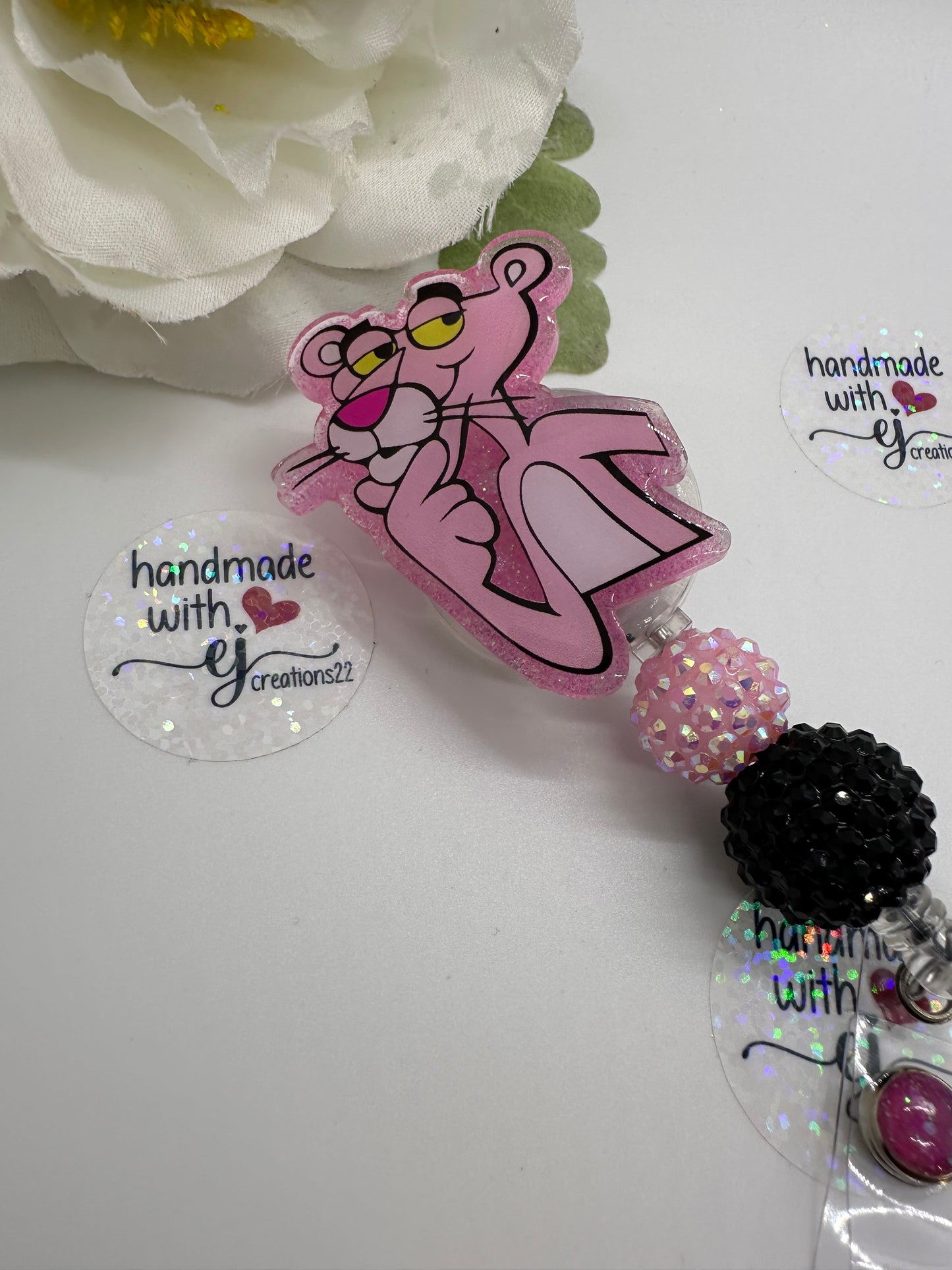 Pink Panther Badge Reel