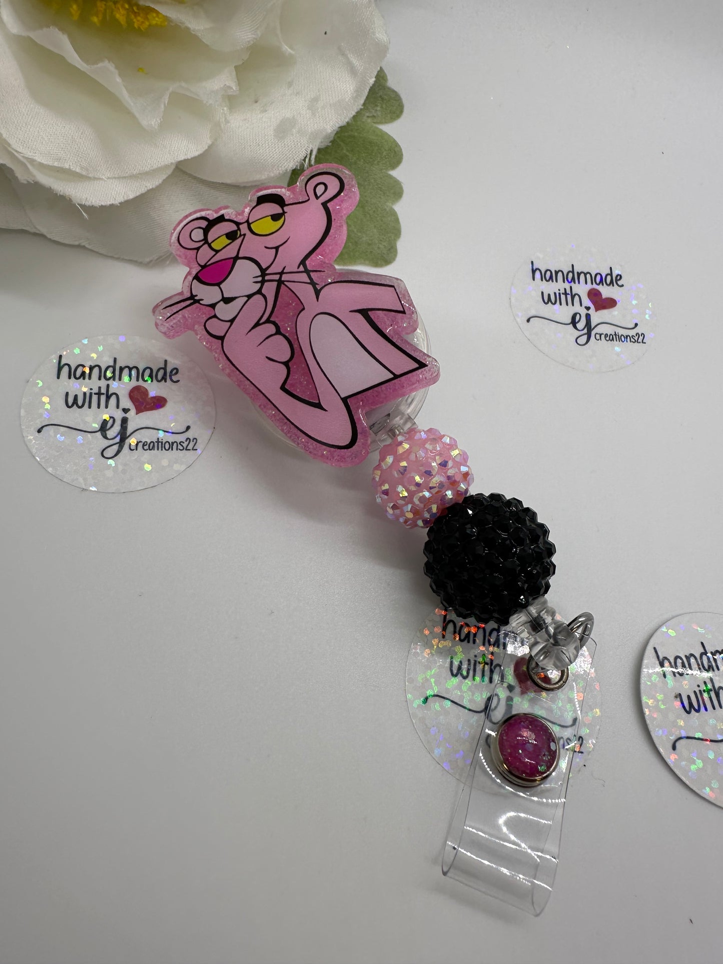 Pink Panther Badge Reel