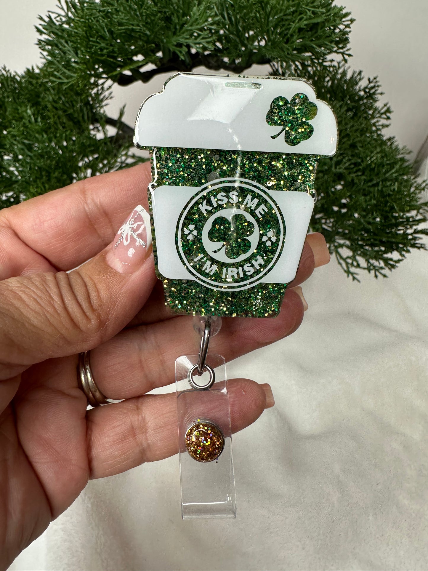 Kiss Me I’m Irish Badge Reel