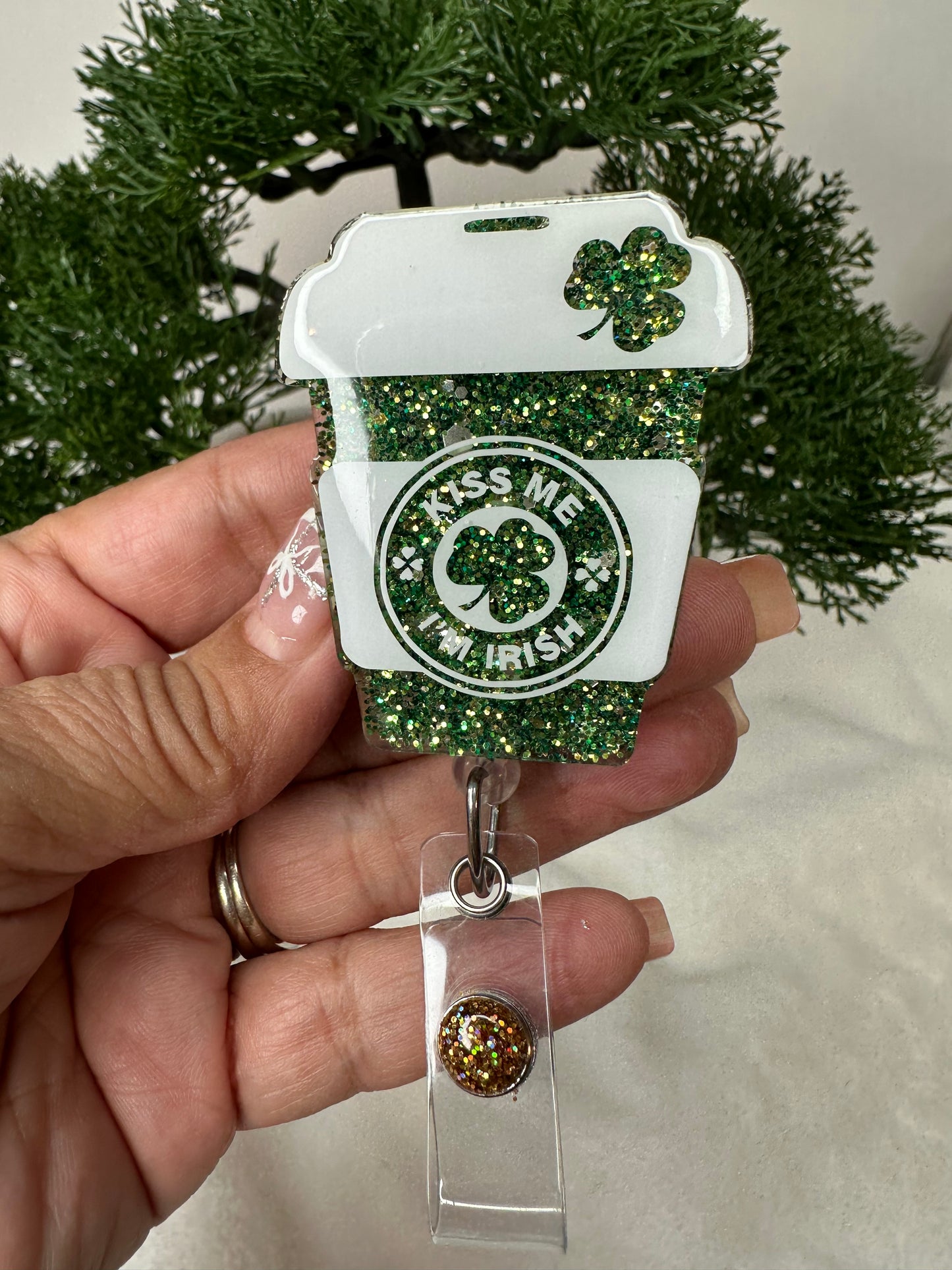 Kiss Me I’m Irish Badge Reel
