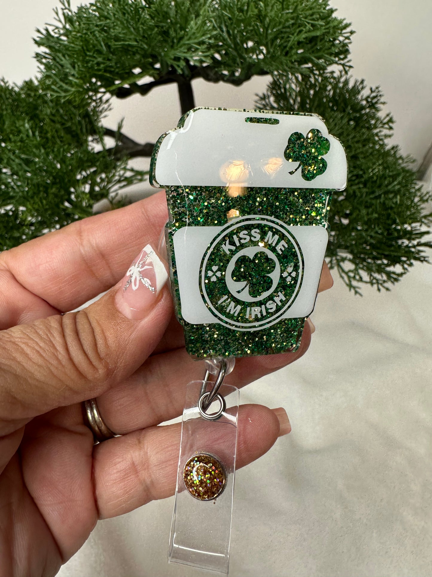Kiss Me I’m Irish Badge Reel