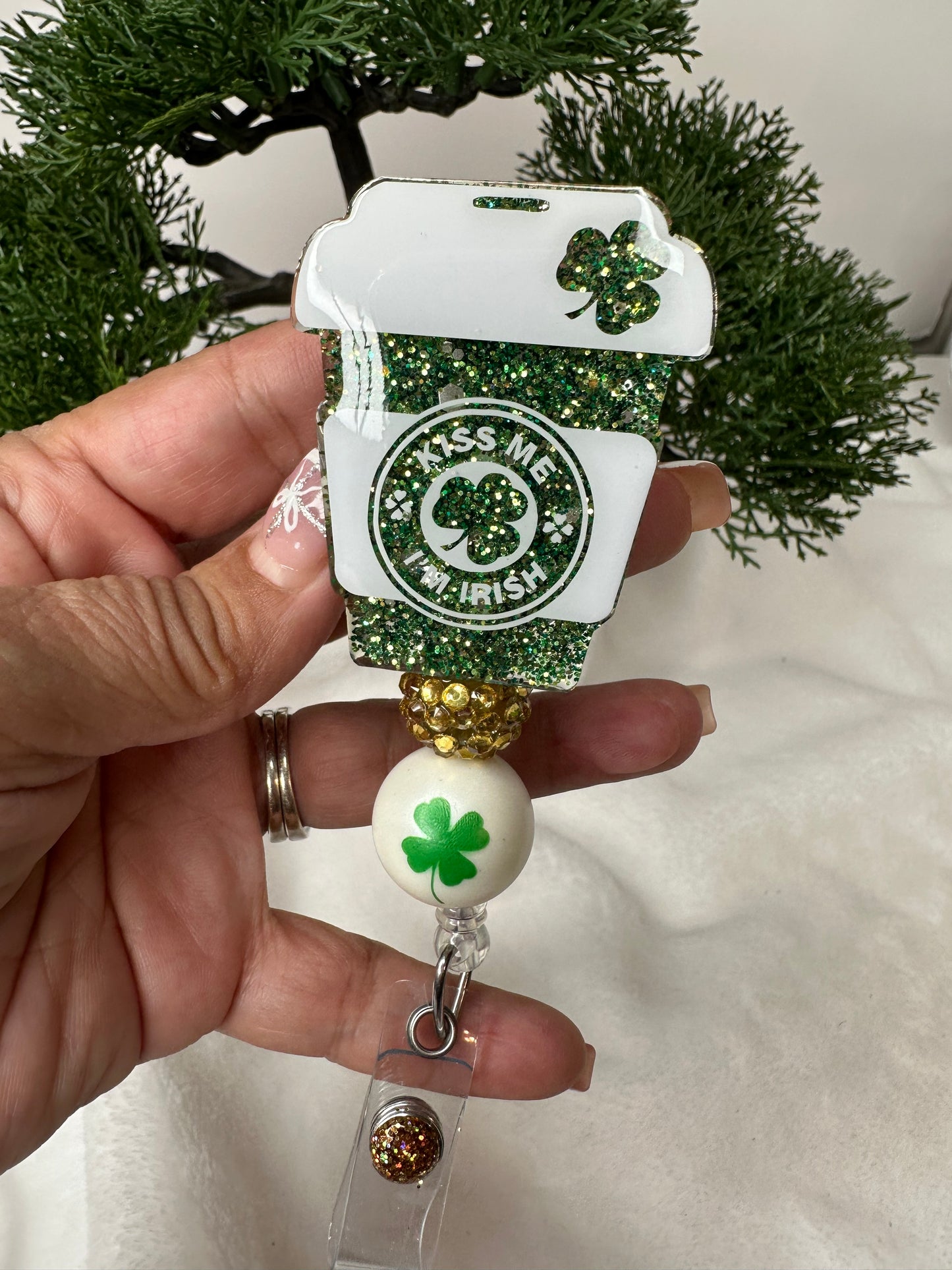 Kiss Me I’m Irish Badge Reel