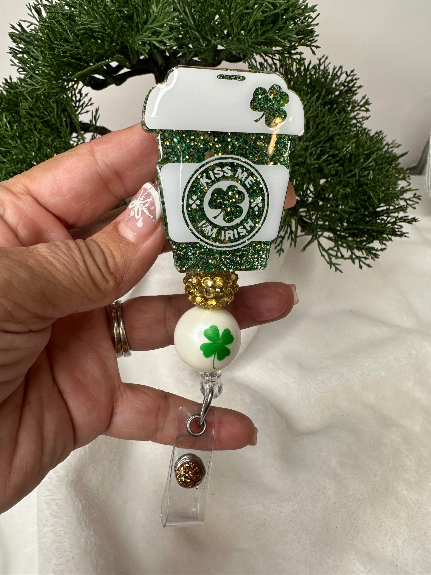 Kiss Me I’m Irish Badge Reel