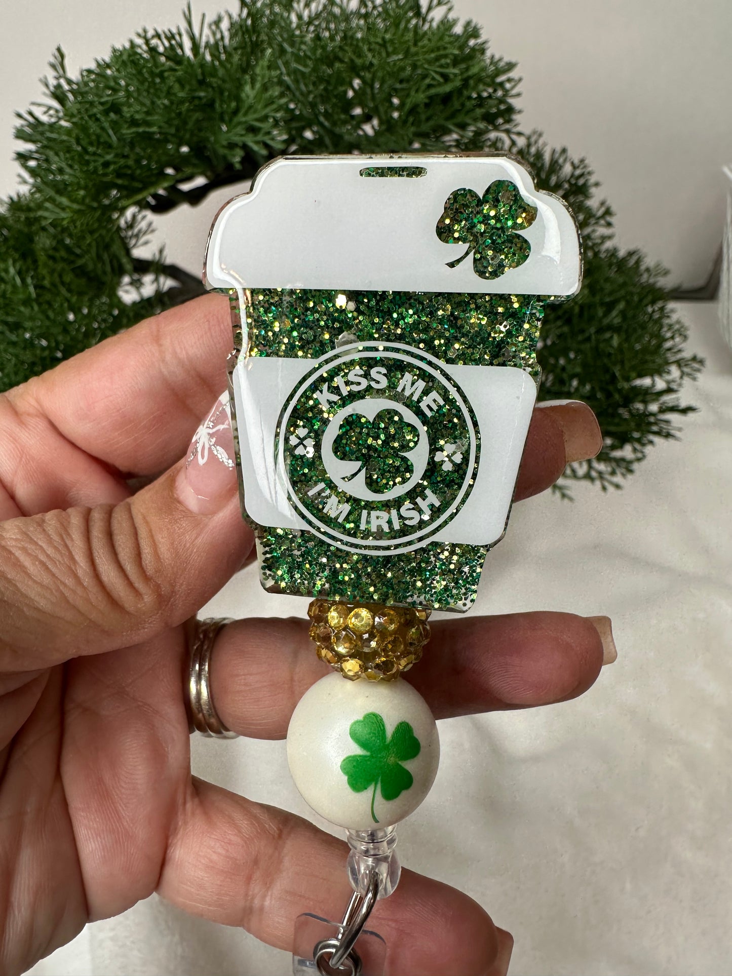 Kiss Me I’m Irish Badge Reel