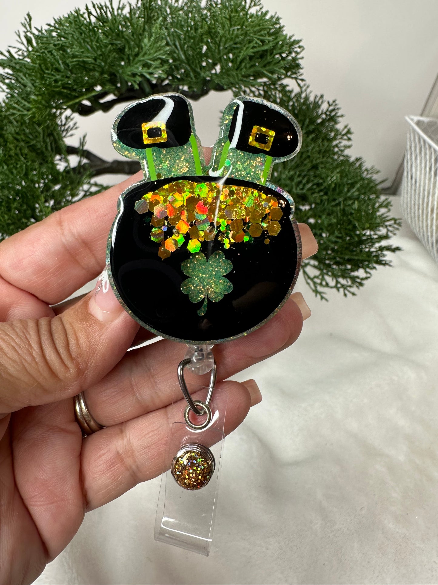 Pot of Gold Badge Reel